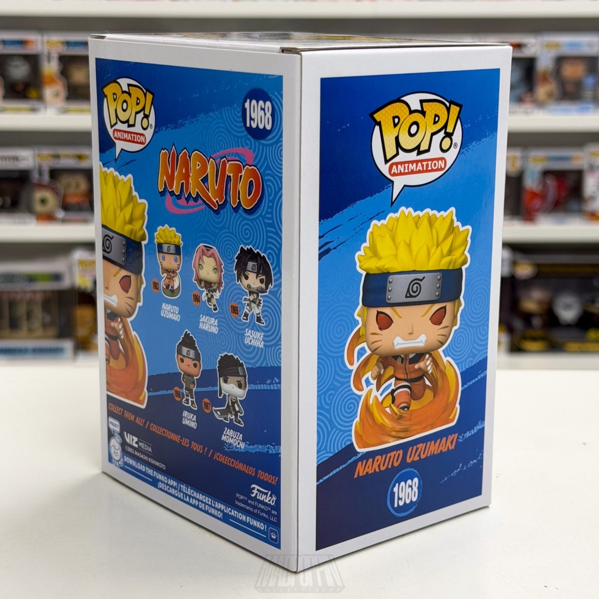 Funko Pop Anime Naruto Uzumaki 1st Kurama Limited Supreme 1968 Toy Vinyl Figure