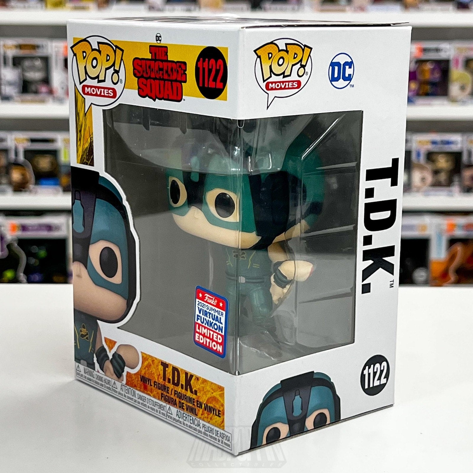Funko Pop The Suicide Squad T.D.K. #1122 Vinyl Figure 2021 Summer Funkon LE
