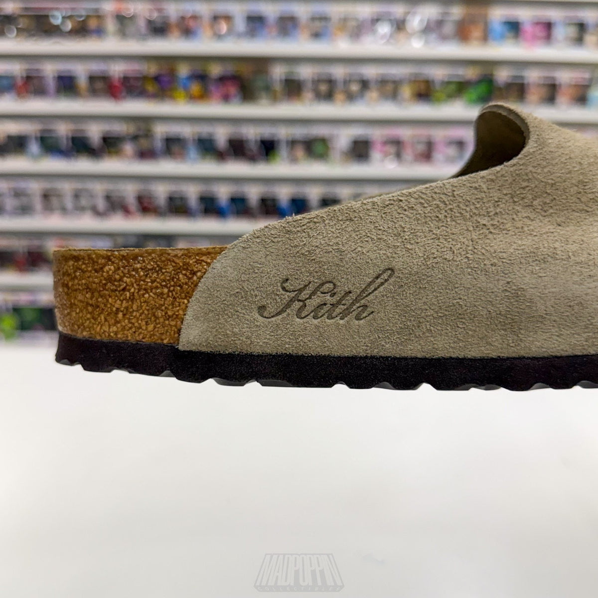 Birkenstock Amsterdam Kith Exclusive Taupe Sz EU 41 US 8 Men Slide Sandals Shoes