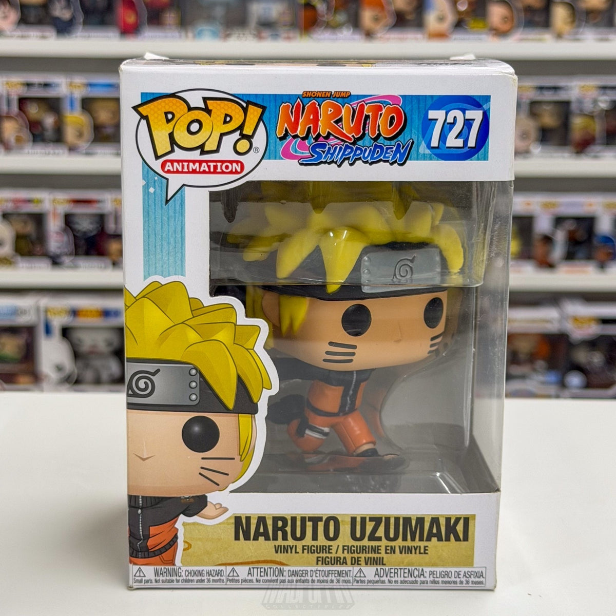Funko Pop Anime Shippuden Naruto Uzumaki Running 727 Japanese Manga Vinyl Figure