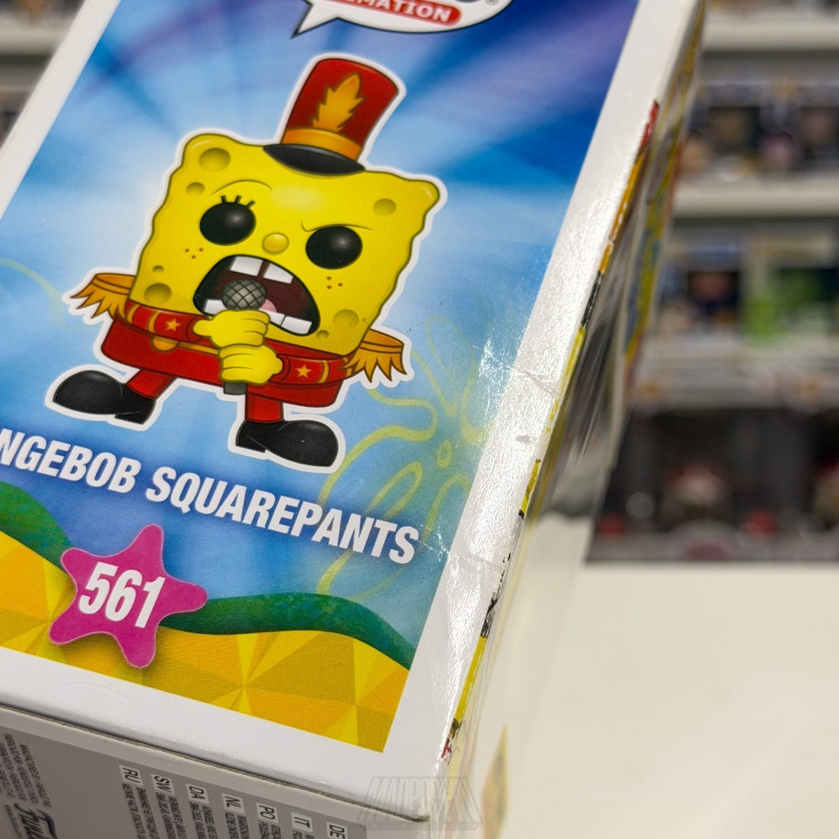 Funko Pop Animation Spongebob Squarepants Band Outfit Hot Topic 561 Vinyl Figure