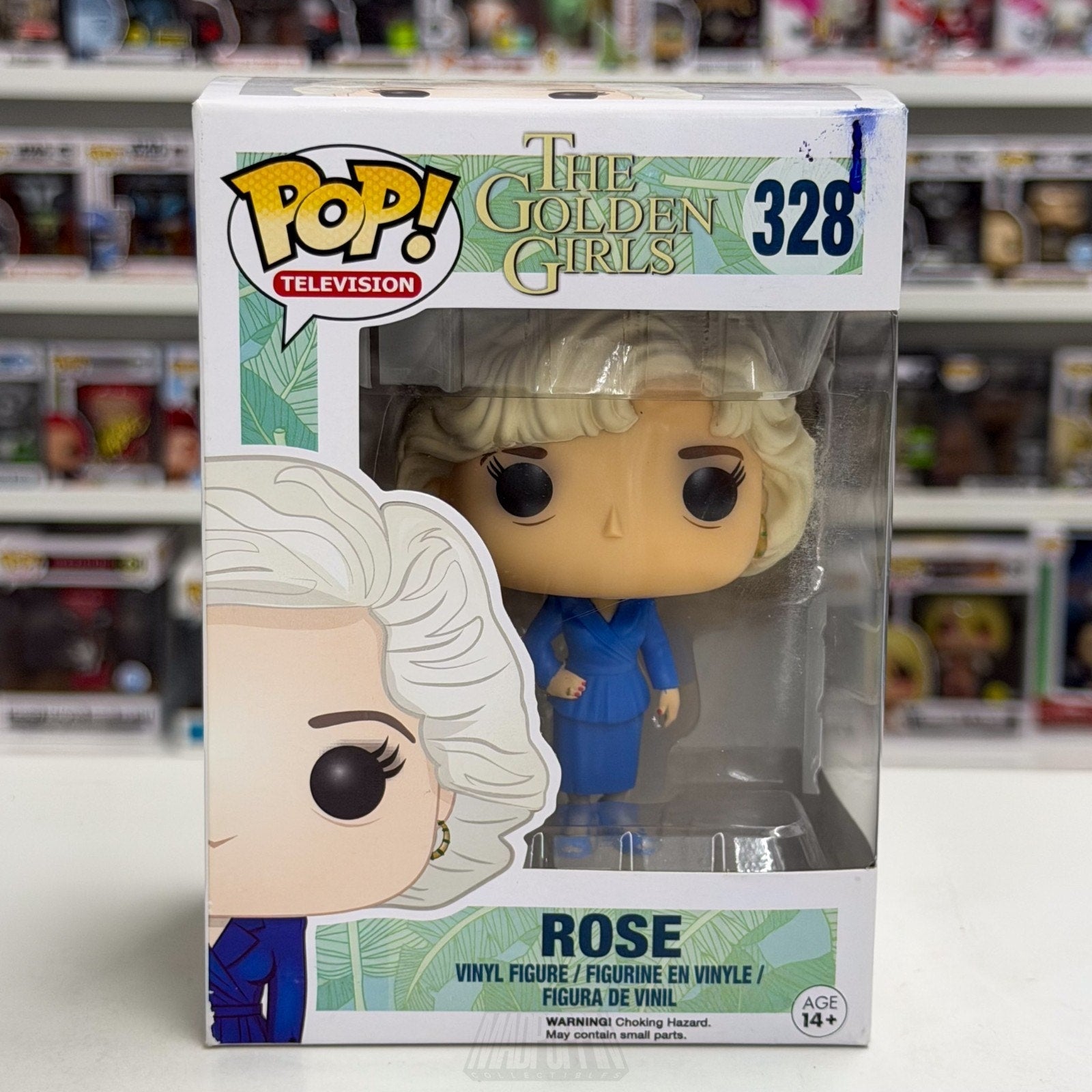 Funko Pop TV Golden Girls Rose Nylund 328 NBC Comedy Sitcom Miami Vinyl Figure