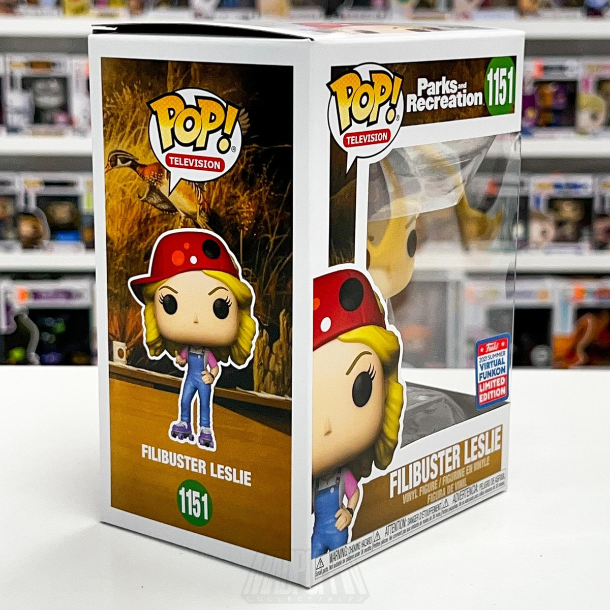 Funko Pop Television Parks and Recreation Filibuster Leslie 1151 Vinyl Figure