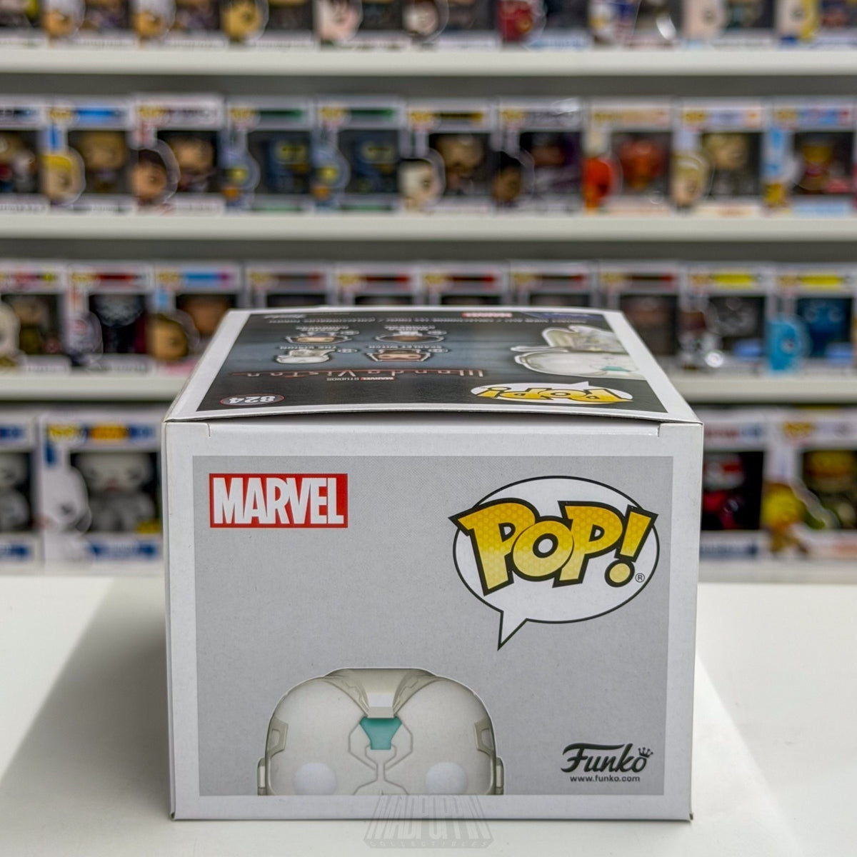 Funko Pop Marvel Wandavision The Vision White 824 Synthezoid Toy Vinyl Figure