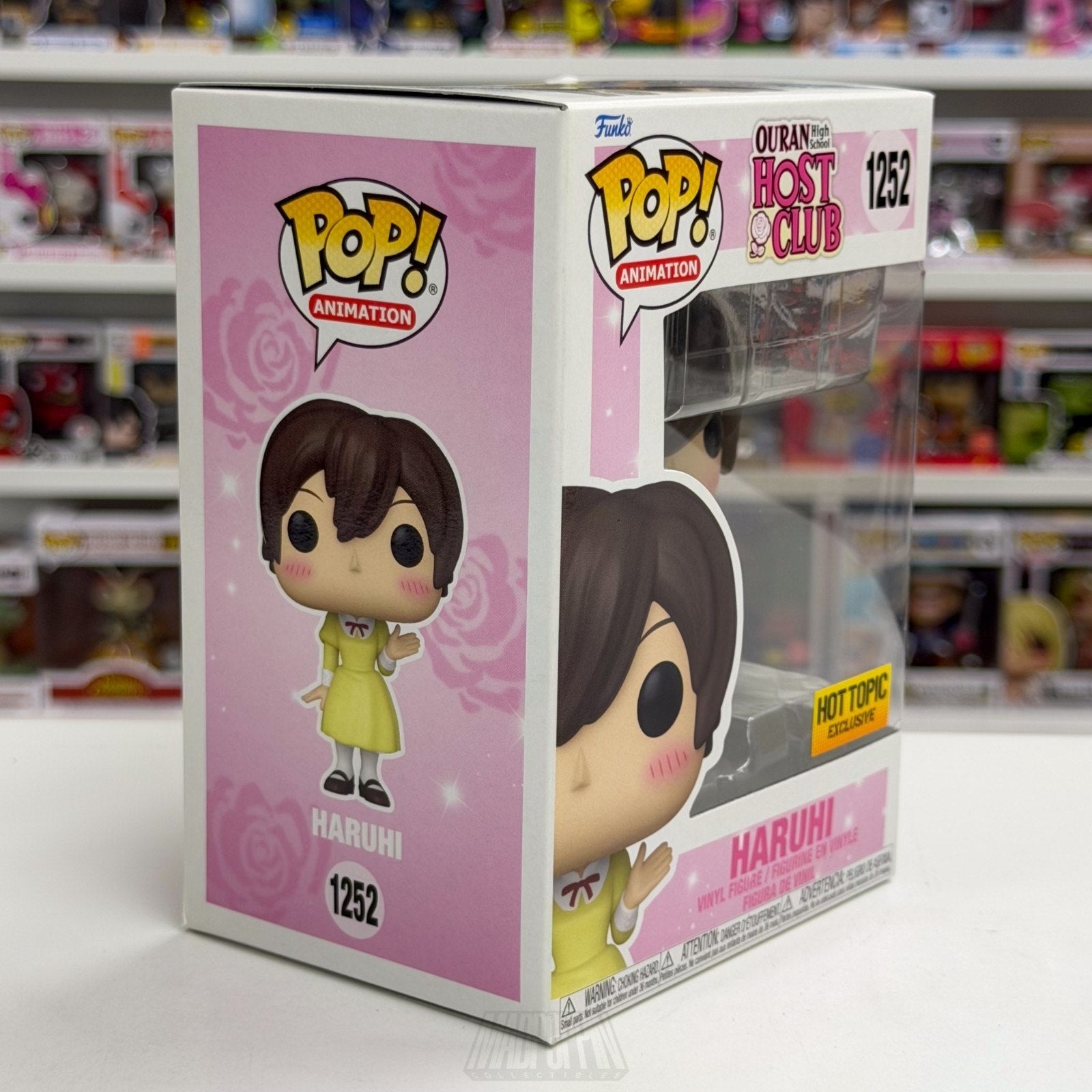 Funko Pop Anime Ouran High School Host Club Haruhi Hot Topic 1252 Vinyl Figure