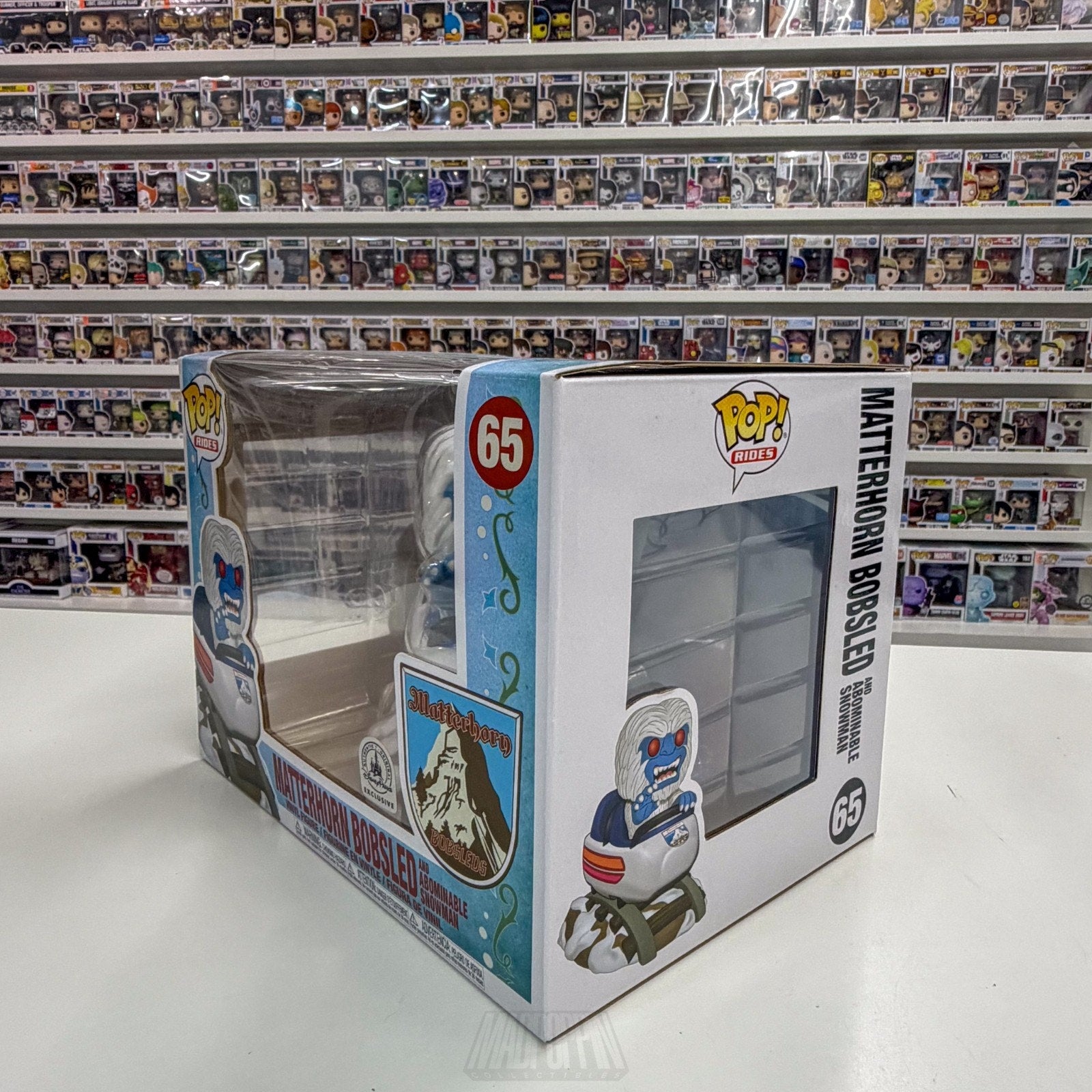 Funko Pop Rides Disney Matterhorn Bobsled Abominable Snowman 65 Toy Vinyl Figure
