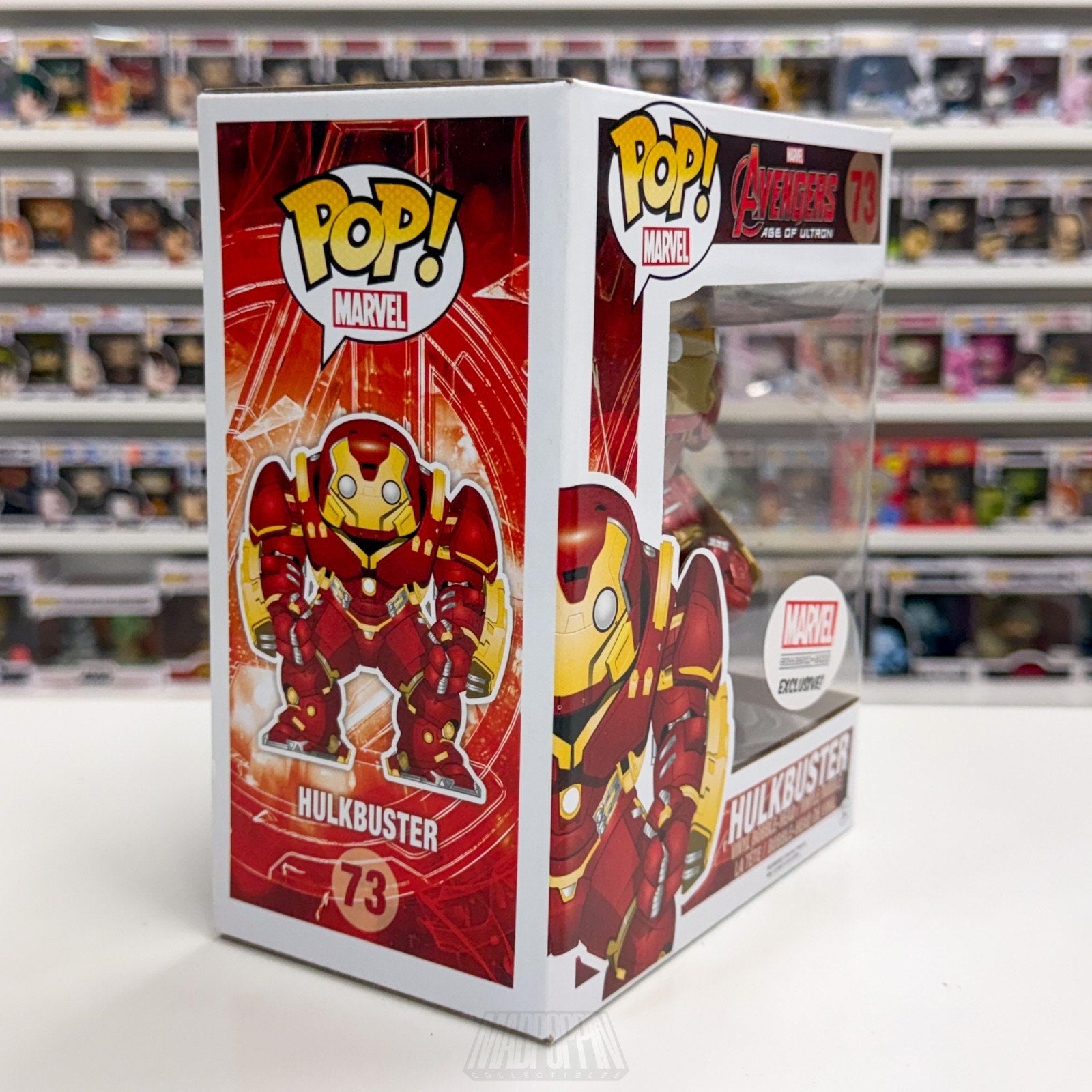 Funko Pop Marvel Collector Corps Hulkbuster 73 Iron Man Armor Vinyl 6" Figure