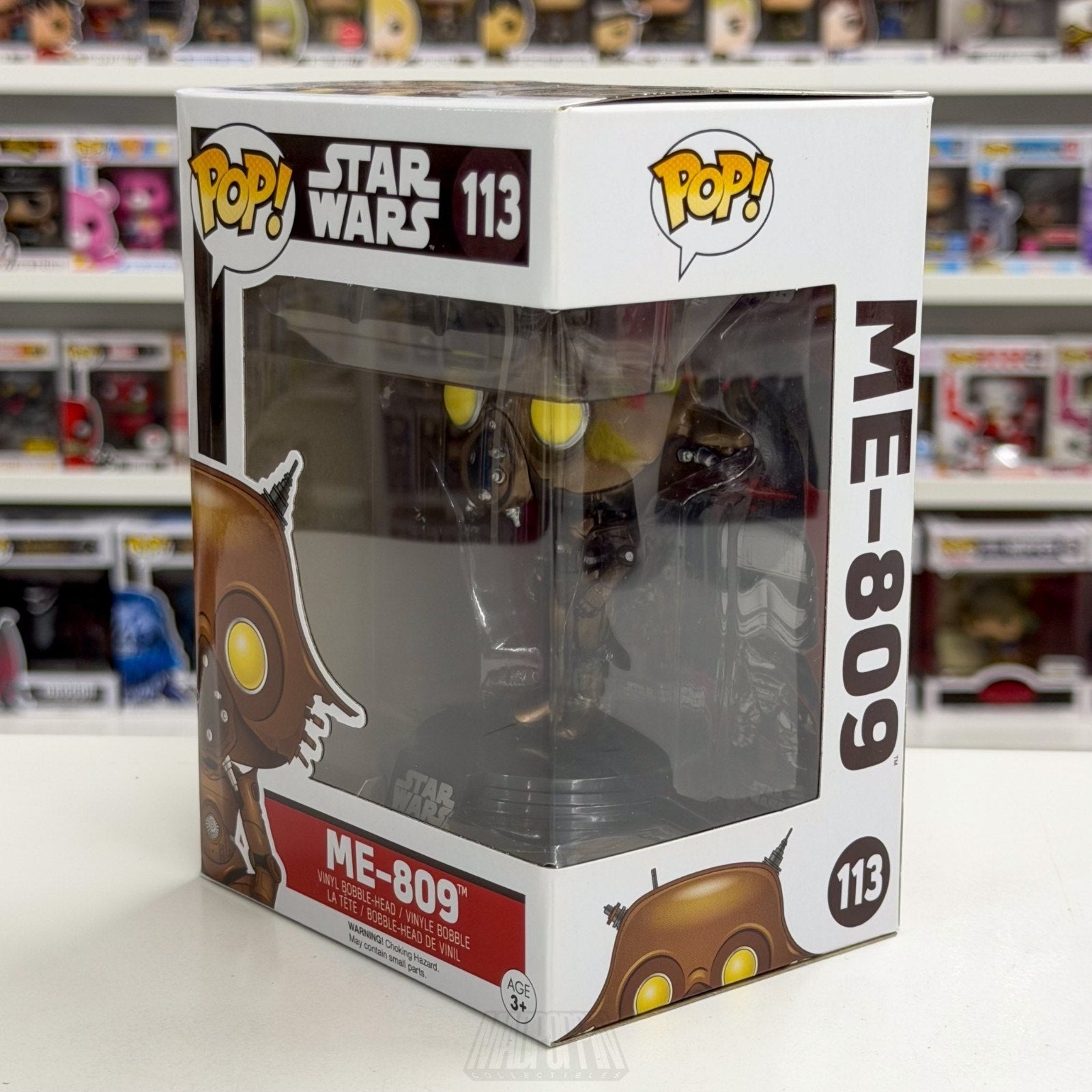 Funko Pop Star Wars The Force Awakens ME-809 113 Protocol Droid Toy Vinyl Figure