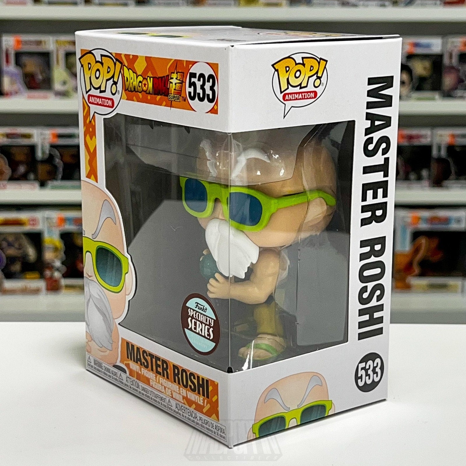 Funko Pop Anime Dragon Ball Super Master Roshi Specialty Series 533 Vinyl Figure
