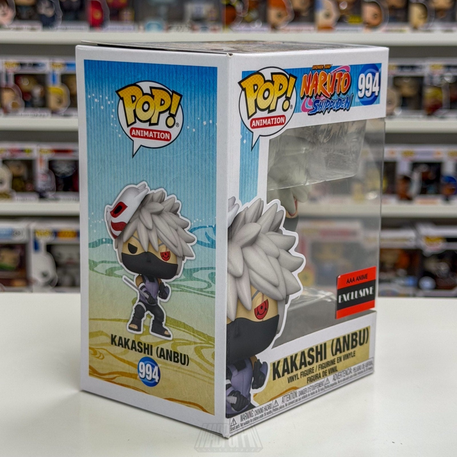 Funko Pop Animation Naruto Kakashi Anbu AAA Anime 994 Japanese Manga Toy Figure