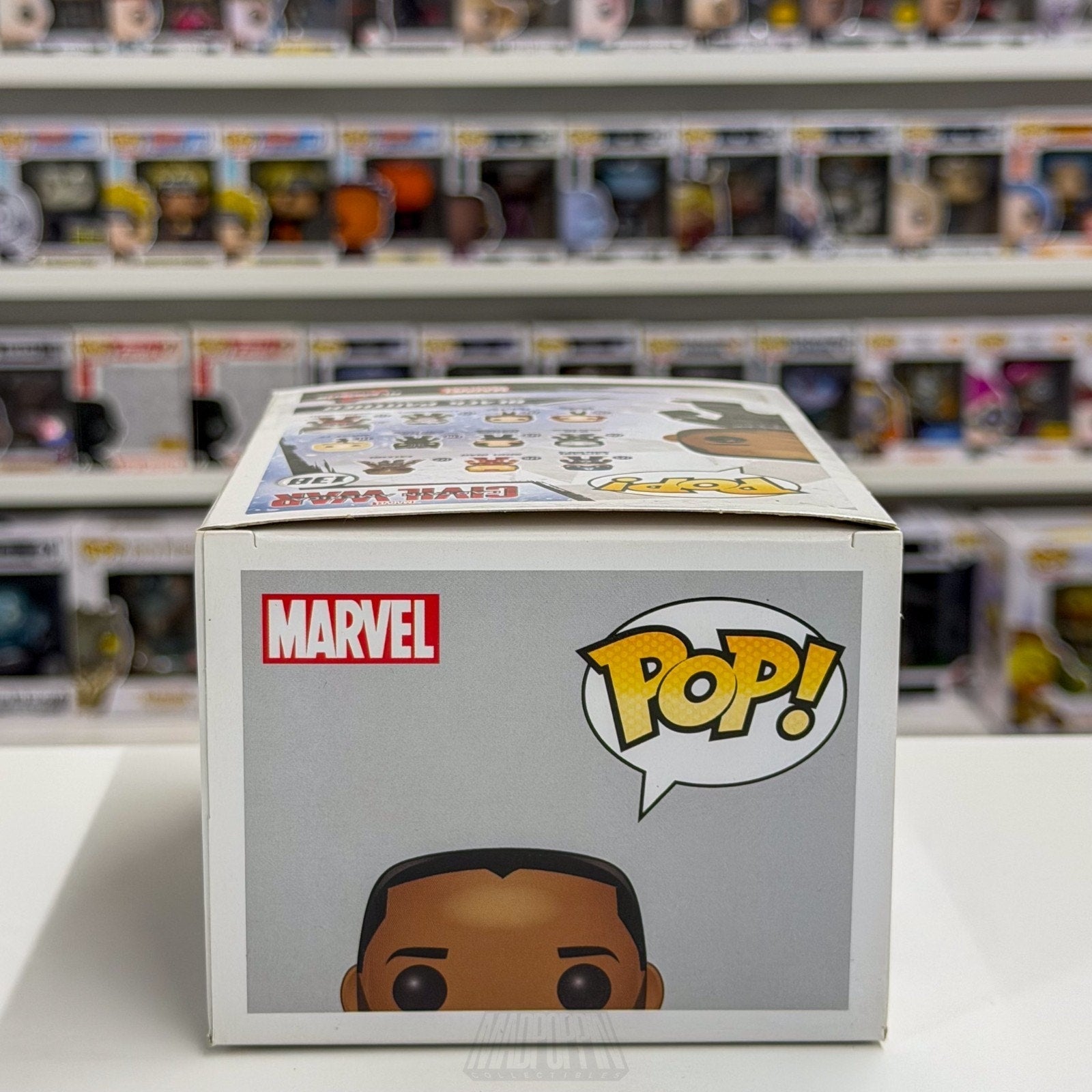Funko Pop Marvel Civil War Black Panther Unmasked Walgreens 138 Toy Vinyl Figure