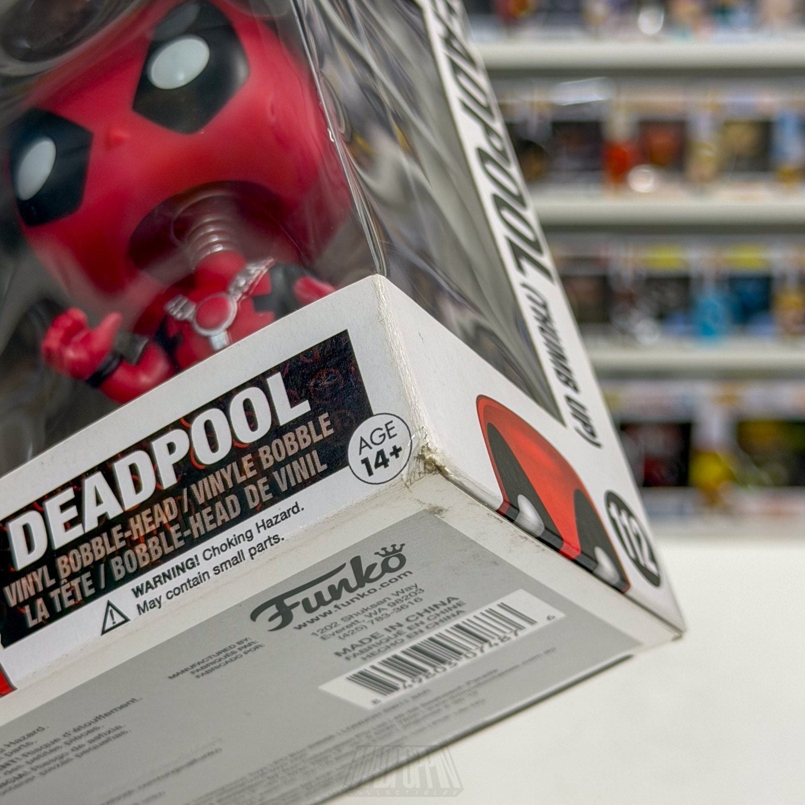 Funko Pop Marvel Deadpool Thumbs Up 112 Merc with a Mouth Assassin Vinyl Figure