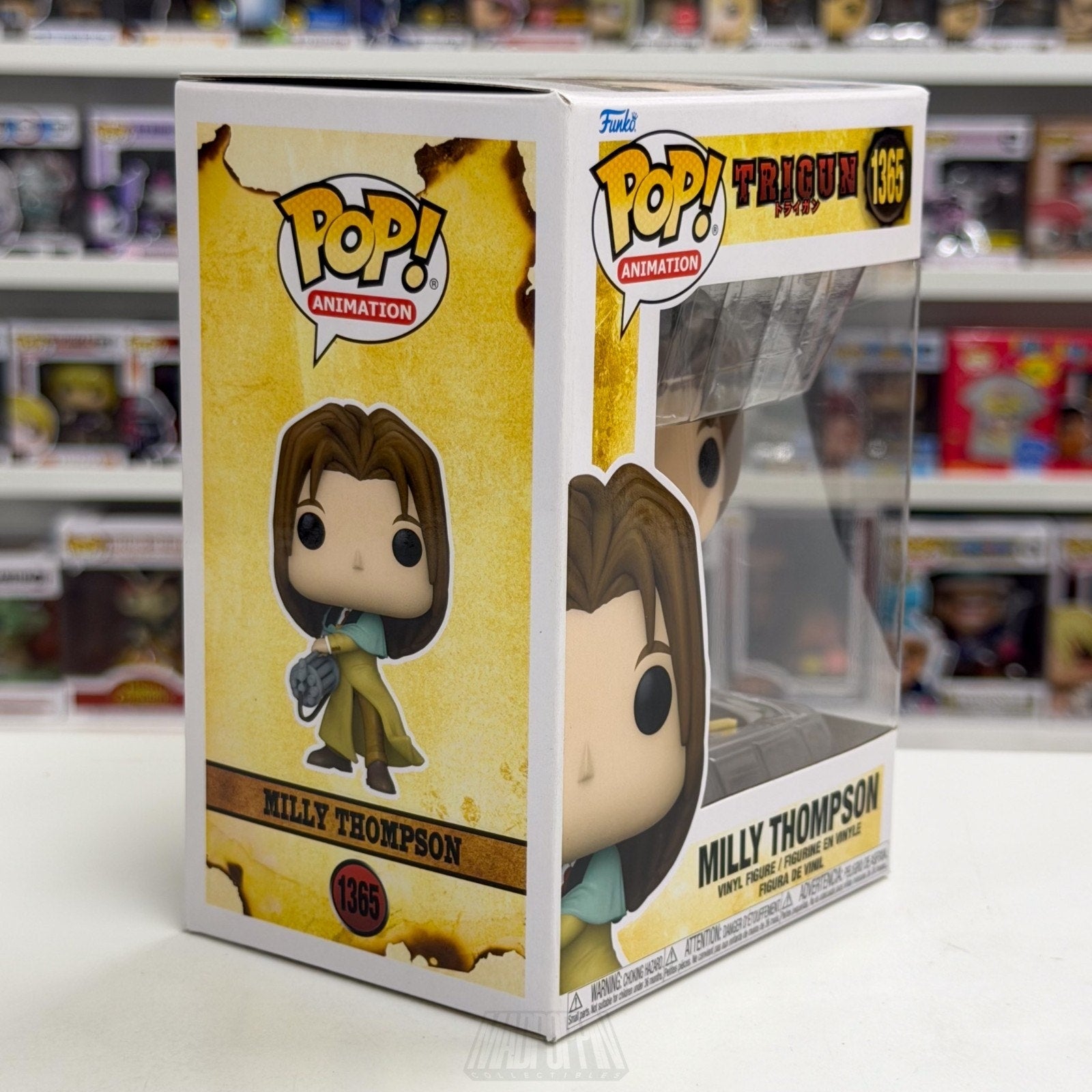 Funko Pop Anime Trigun Milly Thompson 1365 Space Western Japan Manga Toy Figure