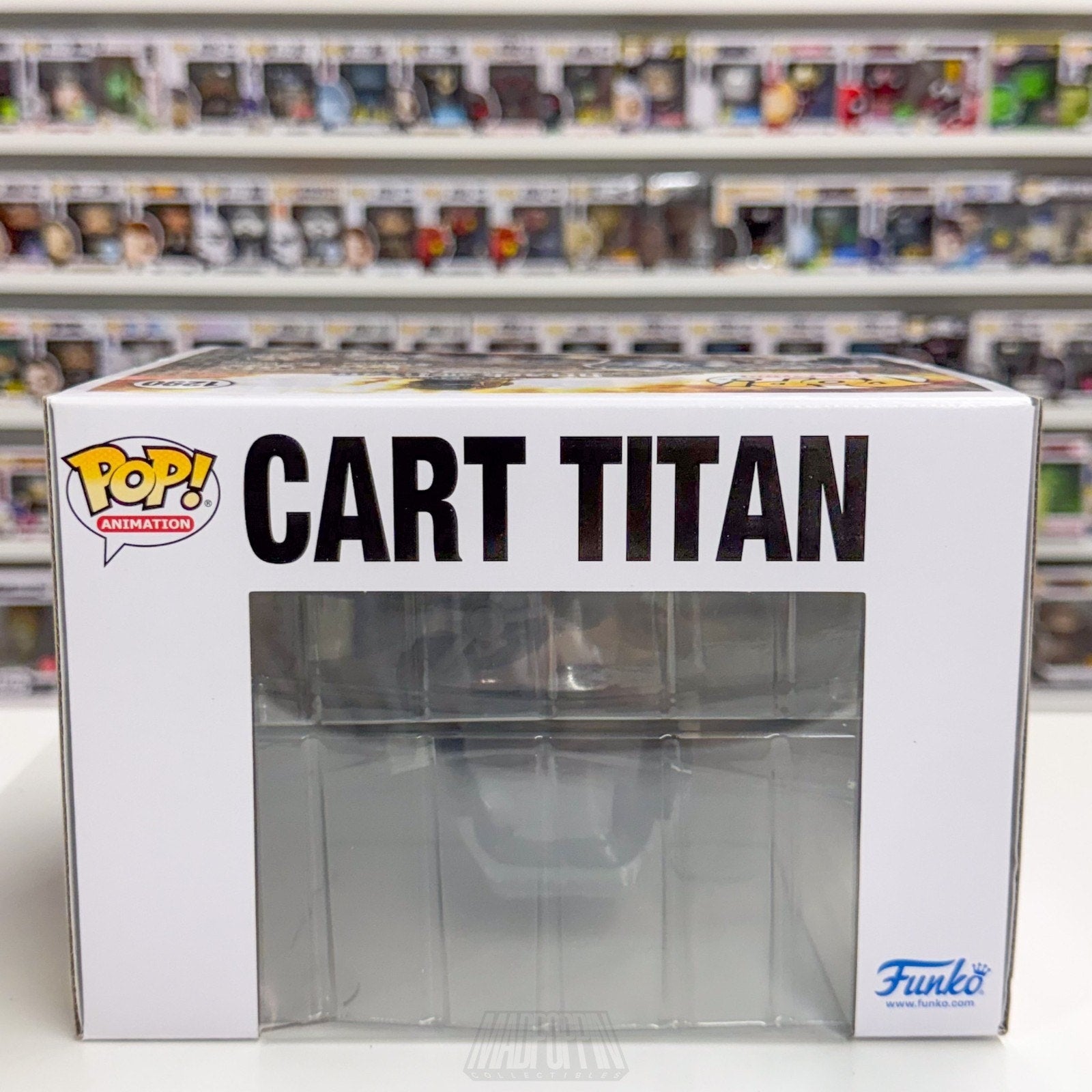Funko Pop Anime Attack on Titan Cart Titan 6" Specialty Series 1290 Vinyl Figure