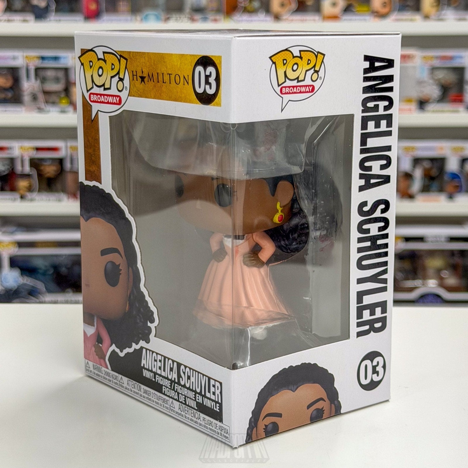 Funko Pop Broadway Hamilton Angelica Schuyler 03 American Musical Vinyl Figure