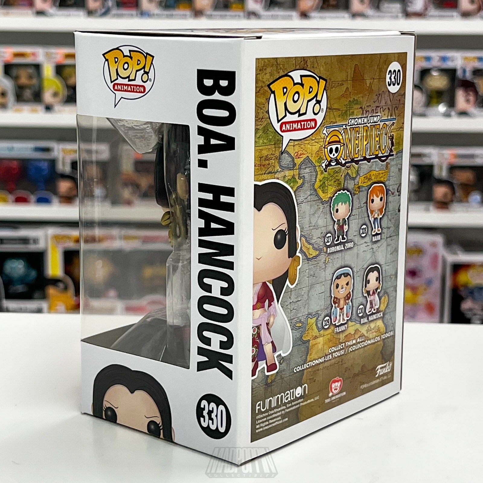 Funko Pop Anime One Piece Boa Hancock 330 Pirate Japanese Manga Toy Vinyl Figure