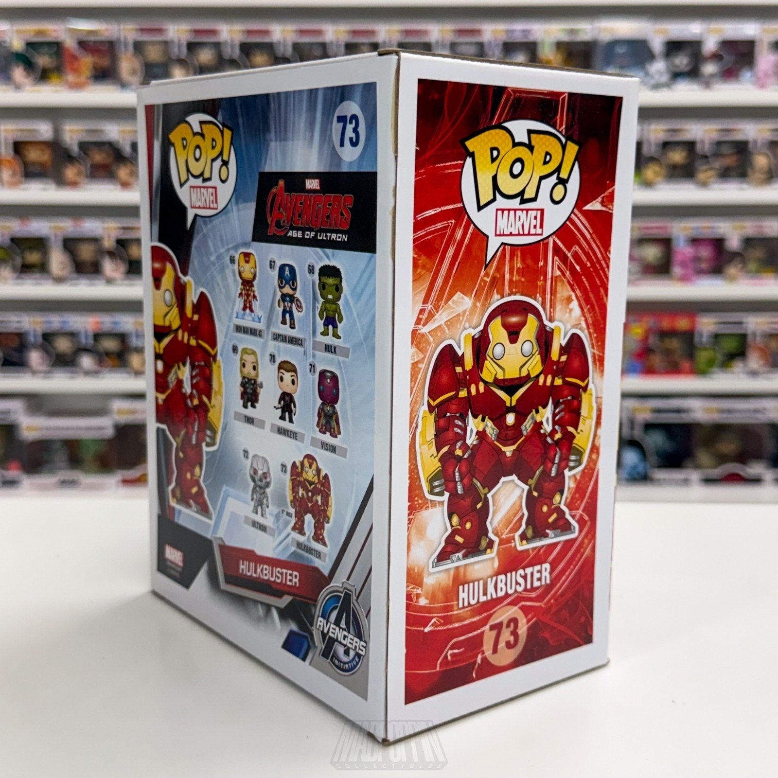 Funko Pop Marvel Collector Corps Hulkbuster 73 Iron Man Armor Vinyl 6" Figure
