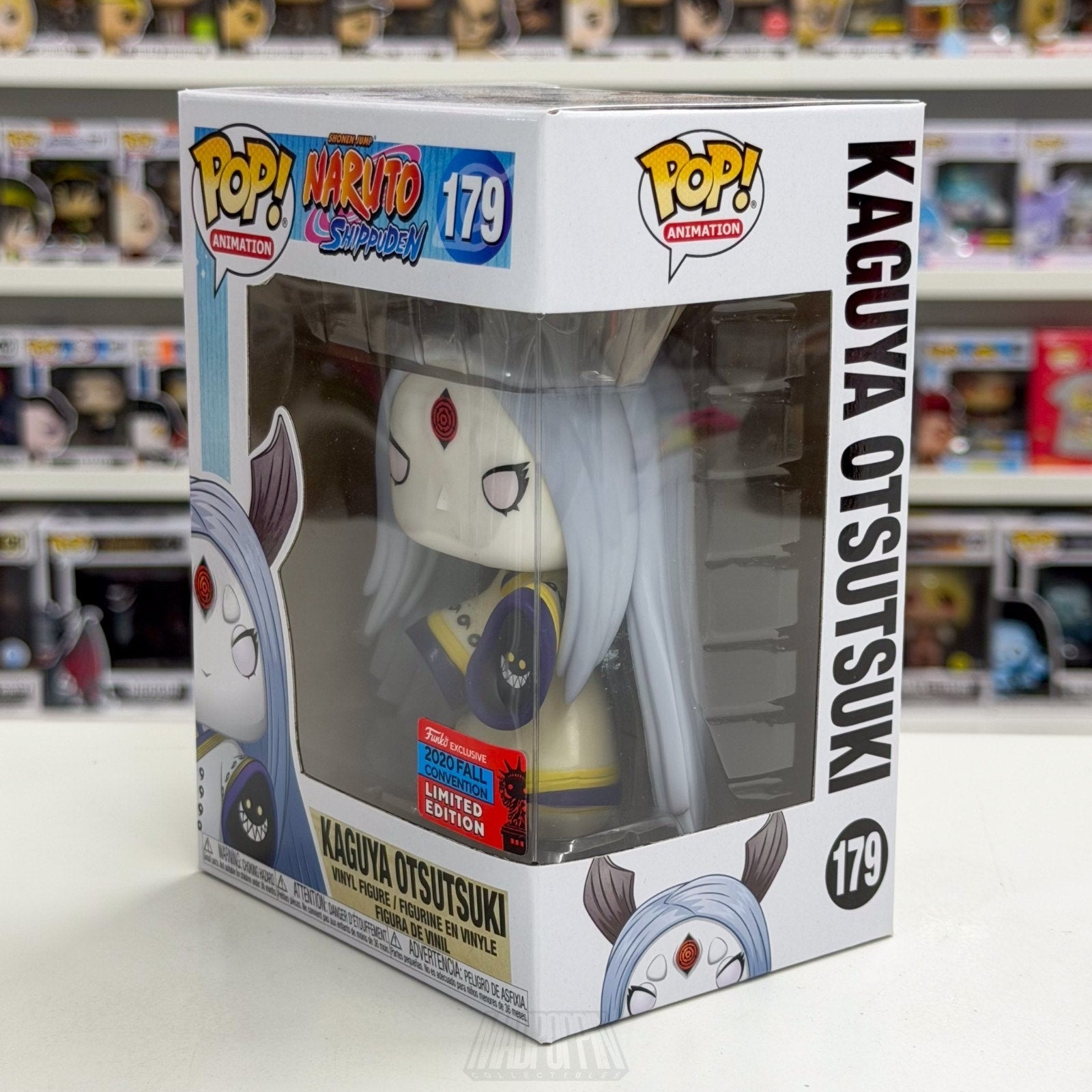 Funko Pop Anime Naruto Shippuden Kaguya Otsutsuki NYCC 179 Manga Vinyl Figure