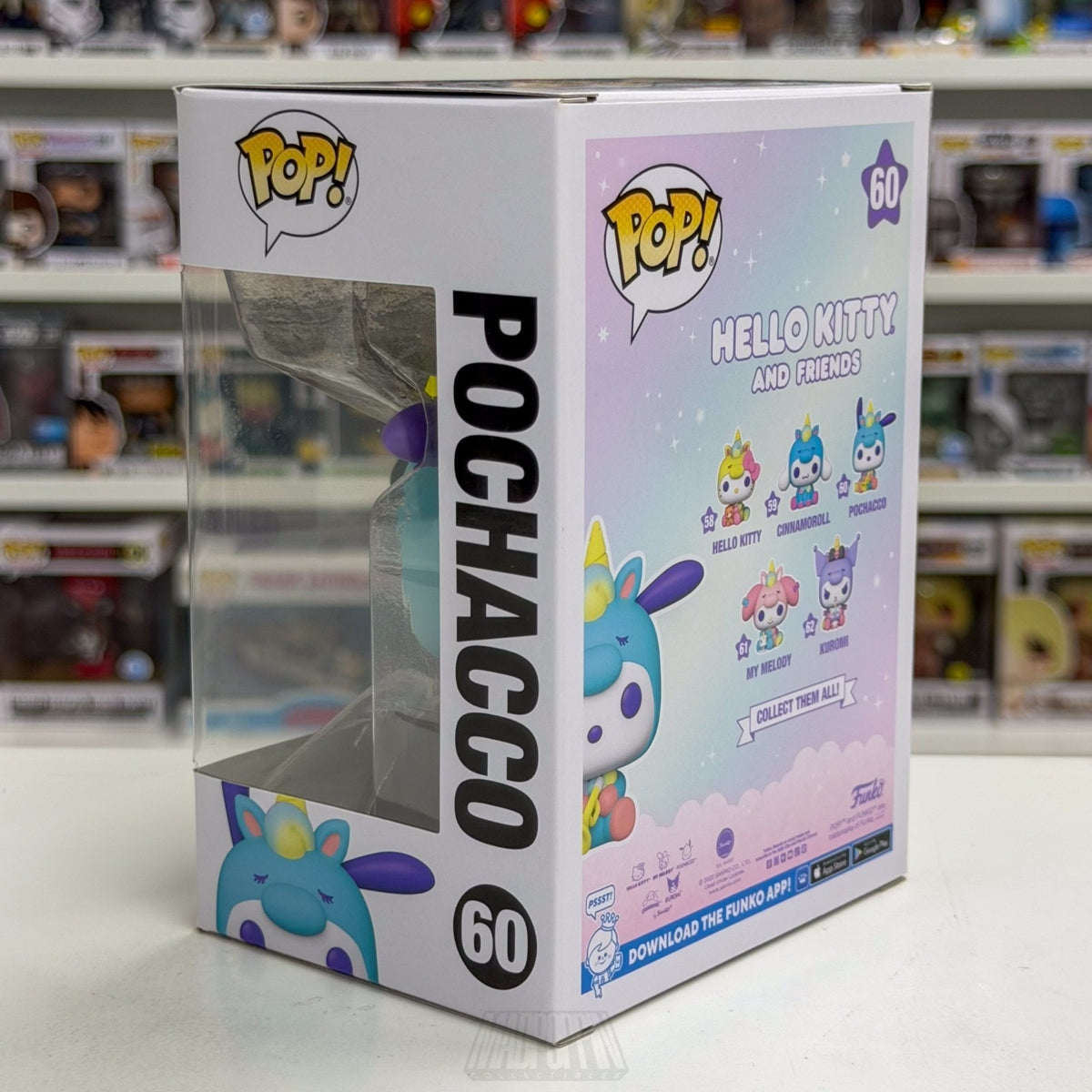 Funko Pop Sanrio Hello Kitty & Friends Pochacco 60 Kawaii Cute Dog Vinyl Figure