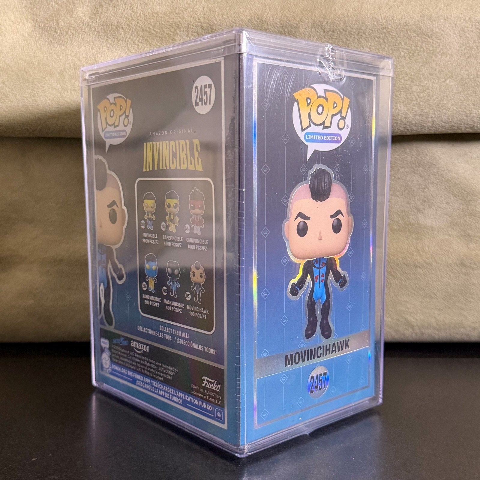 Funko Pop Invincible Movincihawk 2457 SDCC 2026 LE 100 Official Toy Vinyl Figure