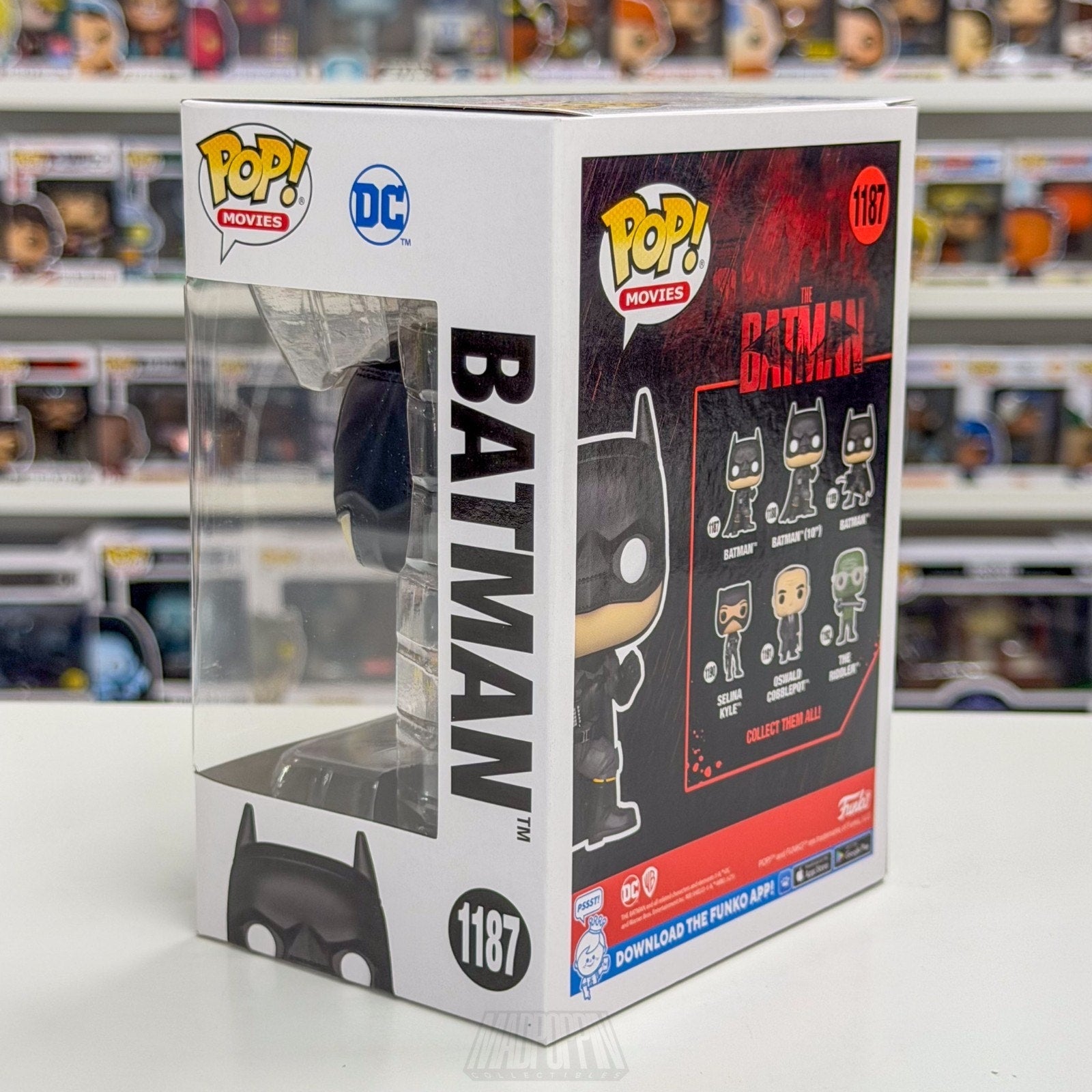 Funko Pop DC Movies The Batman 1187 Dark Night Detective Superhero Vinyl Figure