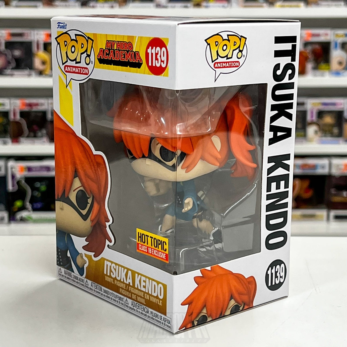 Funko Pop Anime My Hero Academia Itsuka Kendo Hot Topic 1139 Manga Vinyl Figure