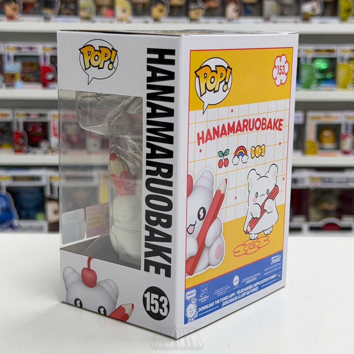 Funko Pop Sanrio Hanamaruobake 153 SDCC 2026 Cute Kawaii OFFICIAL CON STICKER