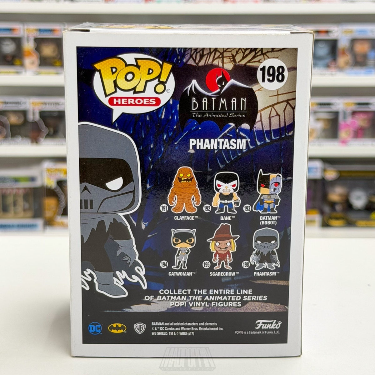 Funko Pop DC Heroes Batman Animated Series Phantasm 198 Vigilante Vinyl Figure