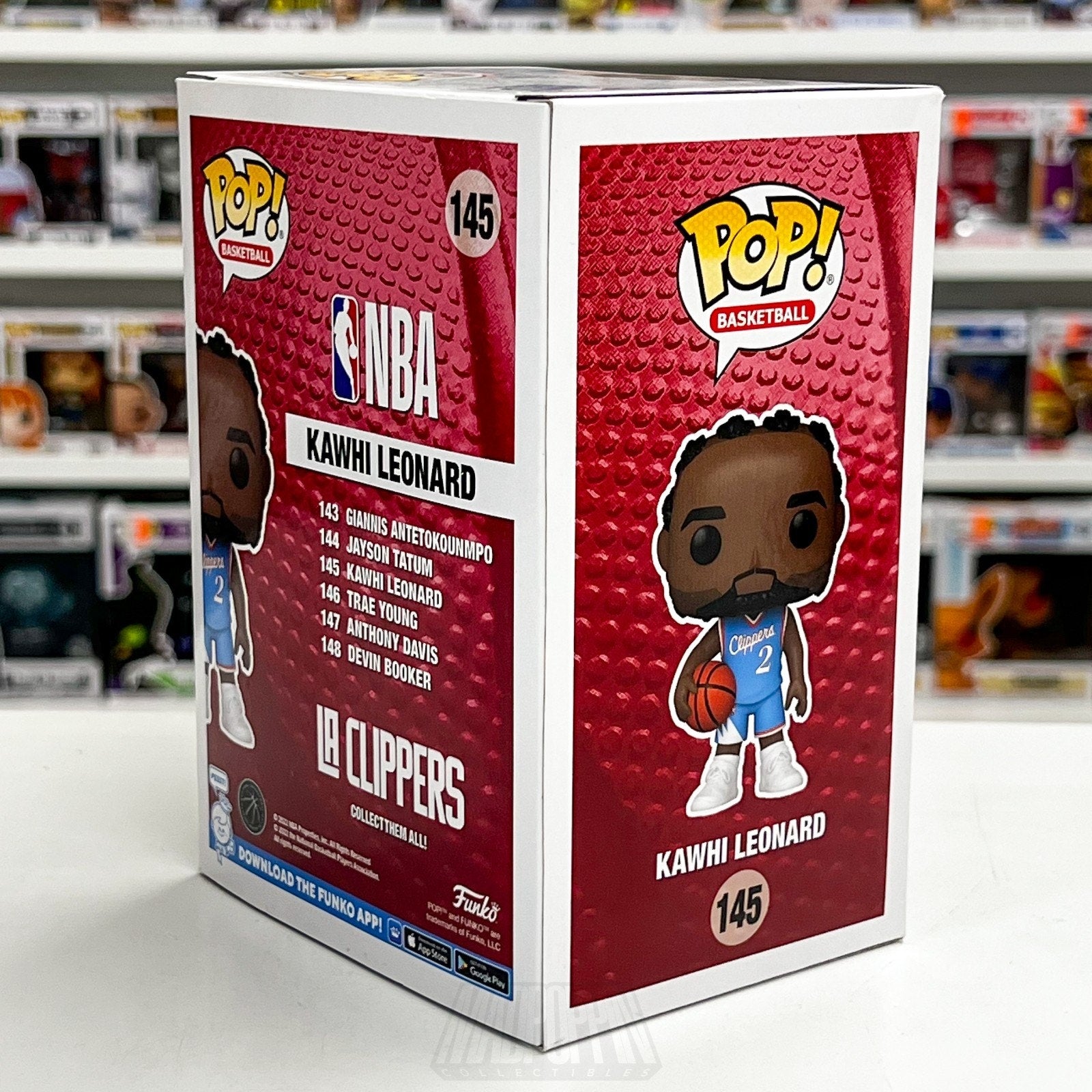 Funko Pop NBA Basketball Los Angeles Clippers Kawhi Leonard 145 Toy Vinyl Figure