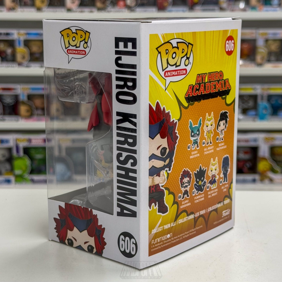 Funko Pop Anime My Hero Academia Eijiro Kirishima 606 Japan Manga Vinyl Figure