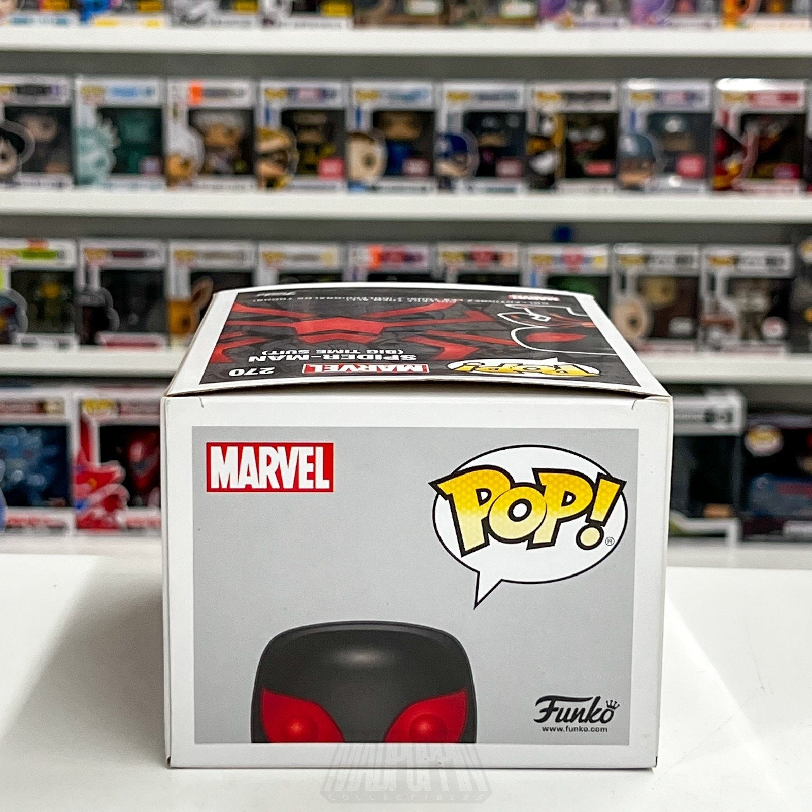 Funko Pop Marvel Spider-Man Big-Time Suit Walgreens 270 Peter Parker Toy Figure
