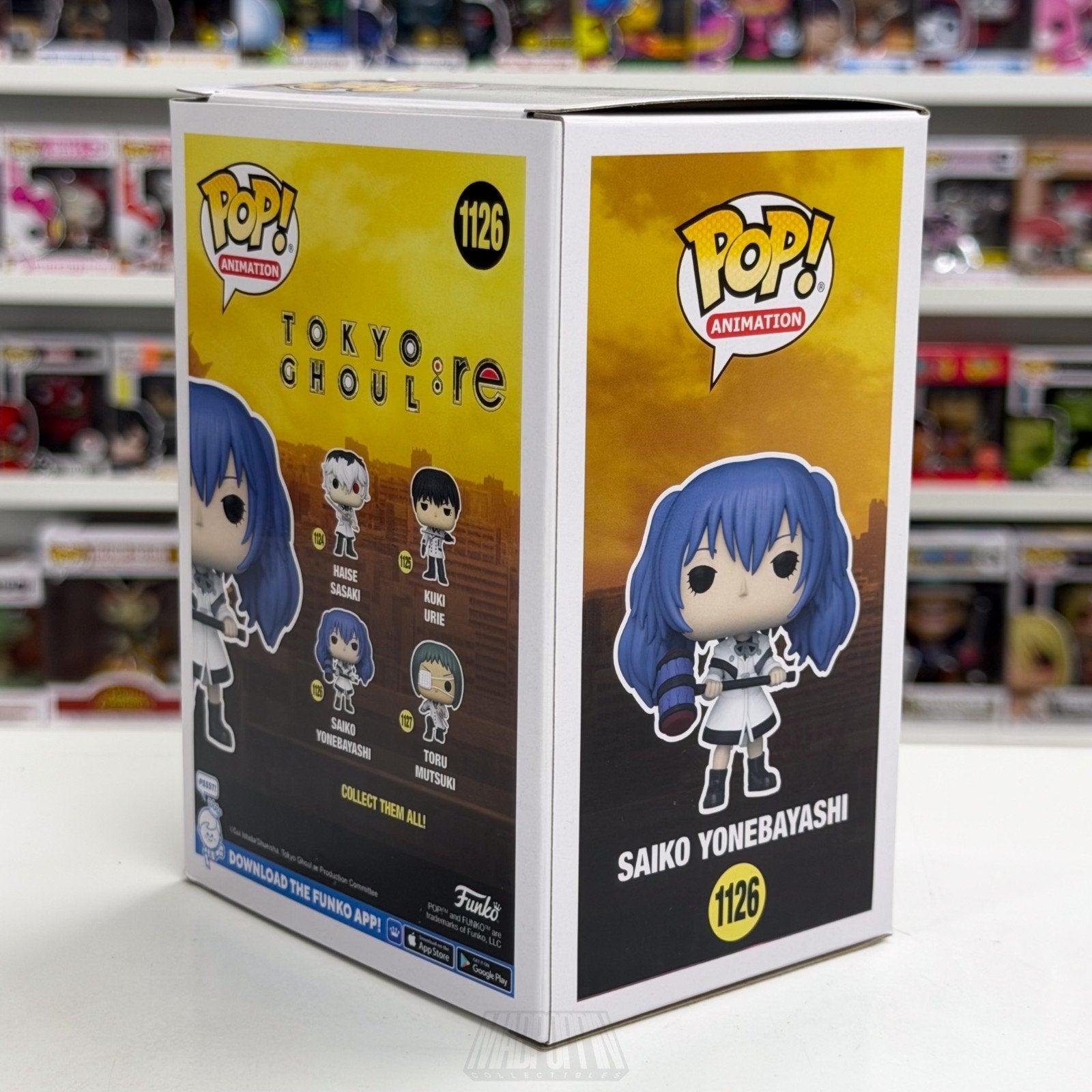 Funko Pop Anime Tokyo Ghoul:re Saiko Yonebayashi 1126 Japan Manga Vinyl Figure