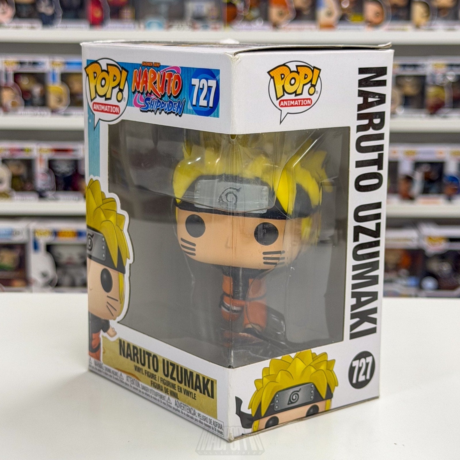 Funko Pop Anime Shippuden Naruto Uzumaki Running 727 Japanese Manga Vinyl Figure