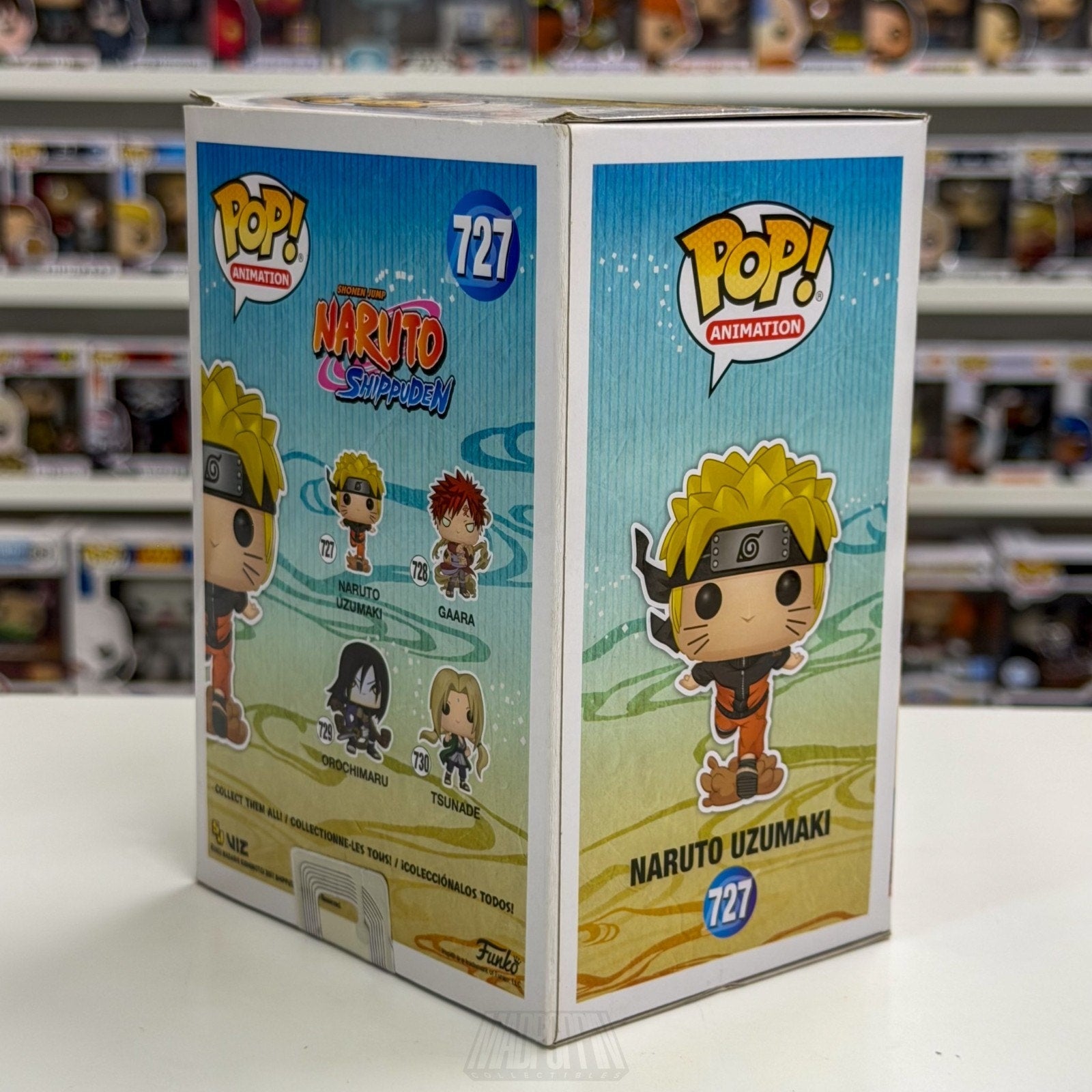 Funko Pop Anime Shippuden Naruto Uzumaki Running 727 Japanese Manga Vinyl Figure