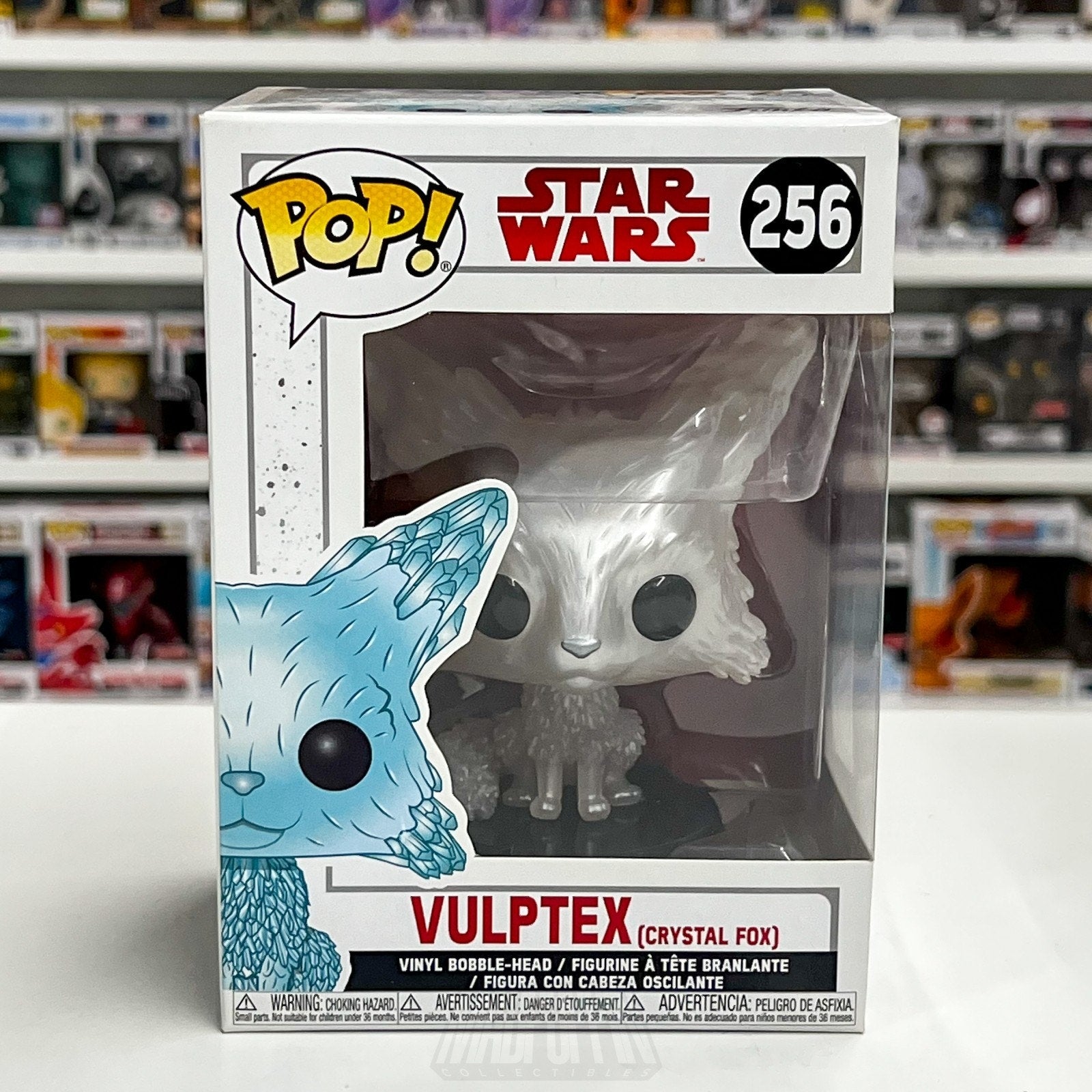Funko Pop Star Wars Episode 8 The Last Jedi Vulptex Crystal Fox 256 Vinyl Figure