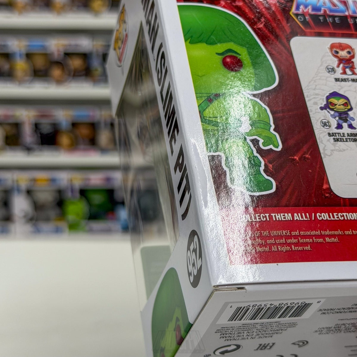 Funko Pop TV Masters of the Universe MOTU He-Man Slime Pit ECCC 952 Vinyl Figure