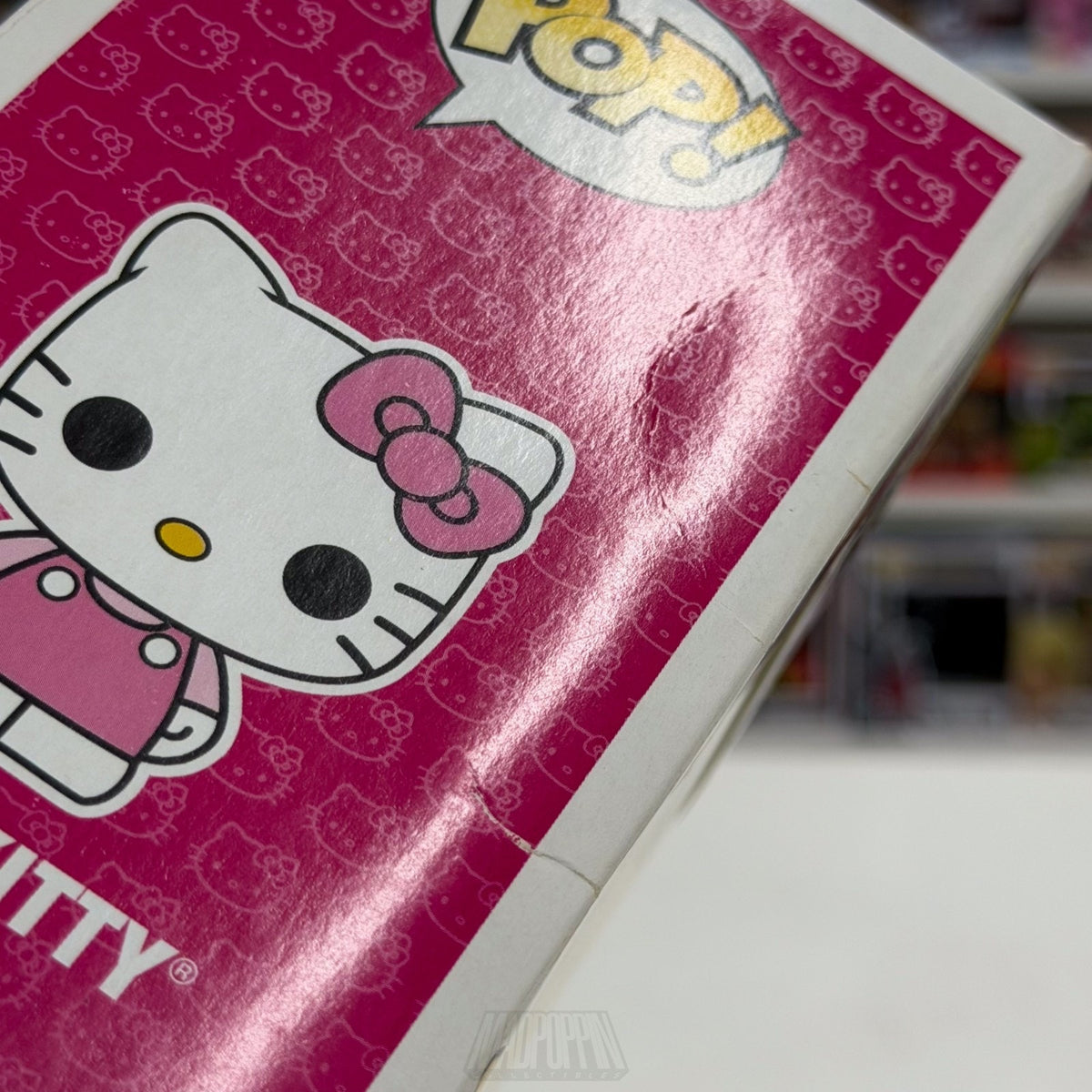 Funko Pop Sanrio Hello Kitty w/Bow 01 Pink Outfit Vaulted RARE Toy Vinyl Figure