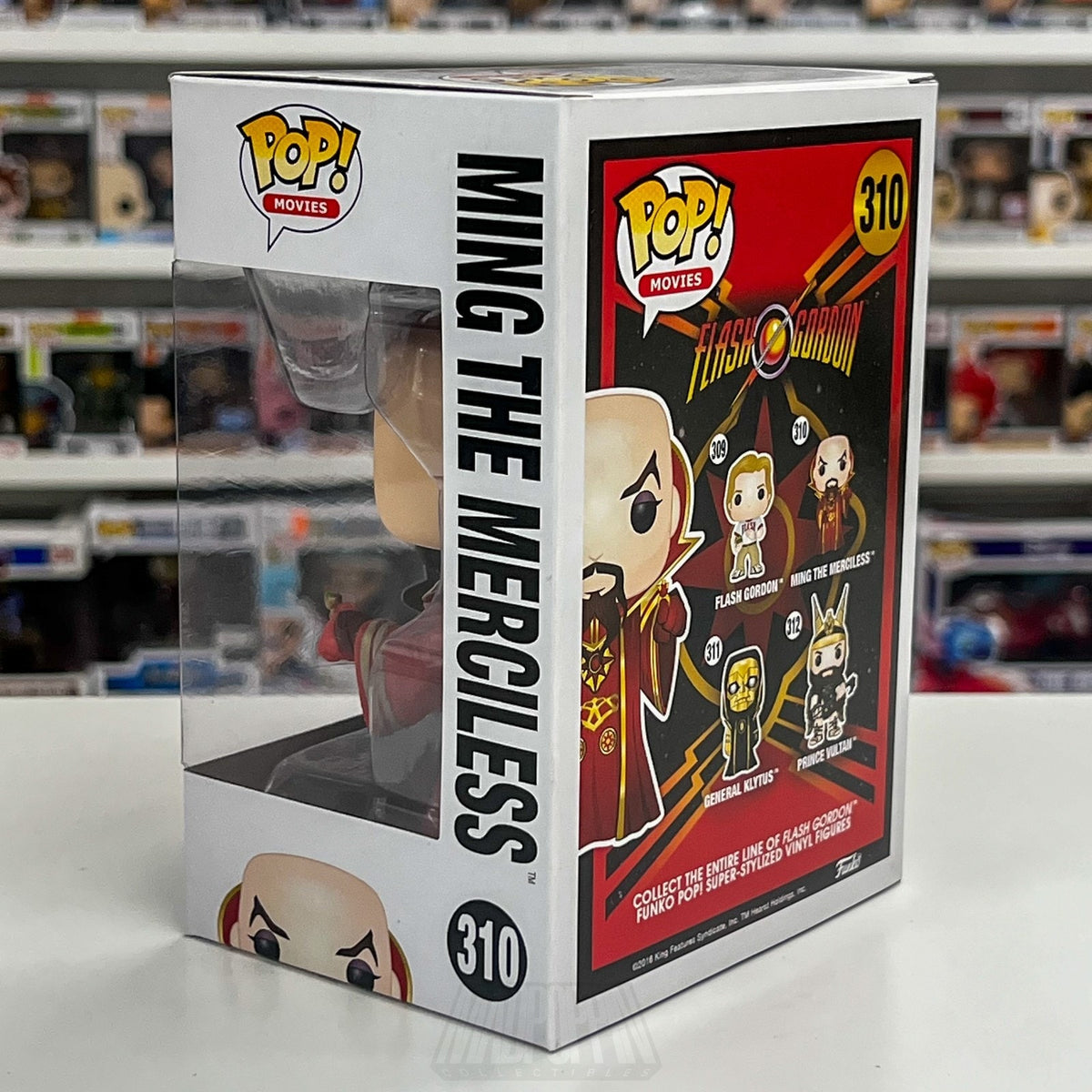 Funko Pop Movies Flash Gordon Ming the Merciless 310 Space Opera Vinyl Figure