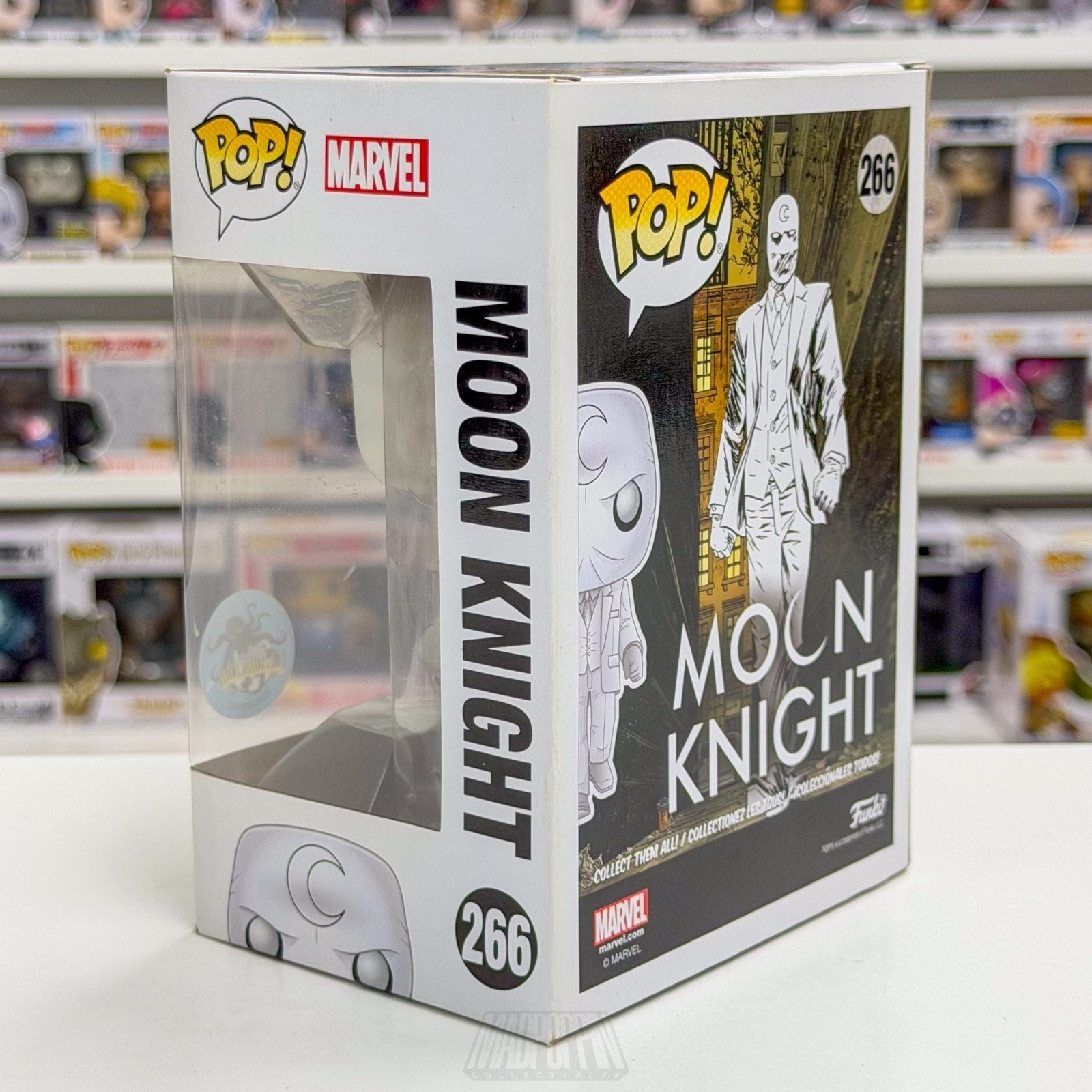 Funko Pop Marvel Moon Knight White Suit LACC Comikaze 266 Vigilante Vinyl Figure