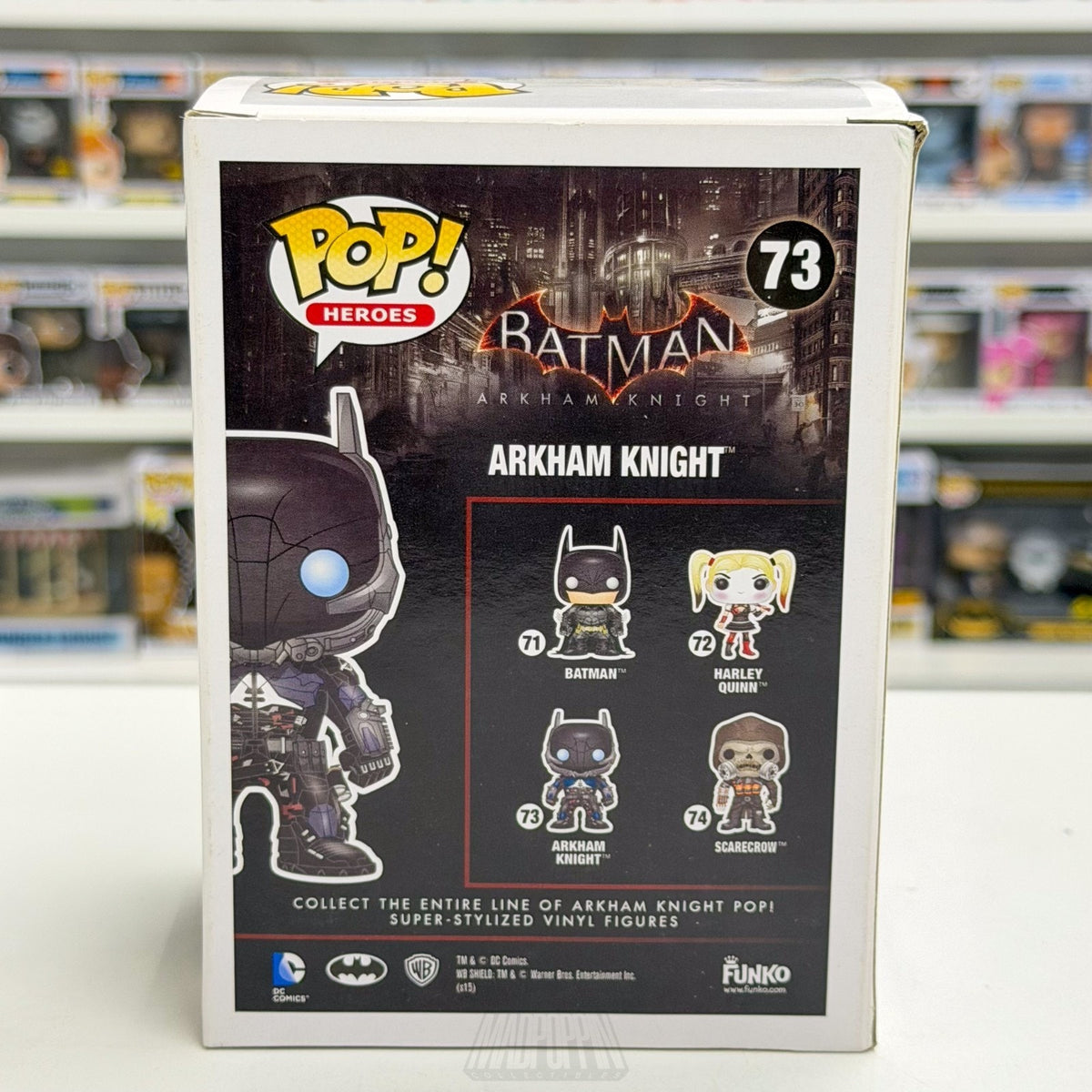 Funko Pop DC Heroes Batman Arkham Knight 73 Detective Action Game Vinyl Figure