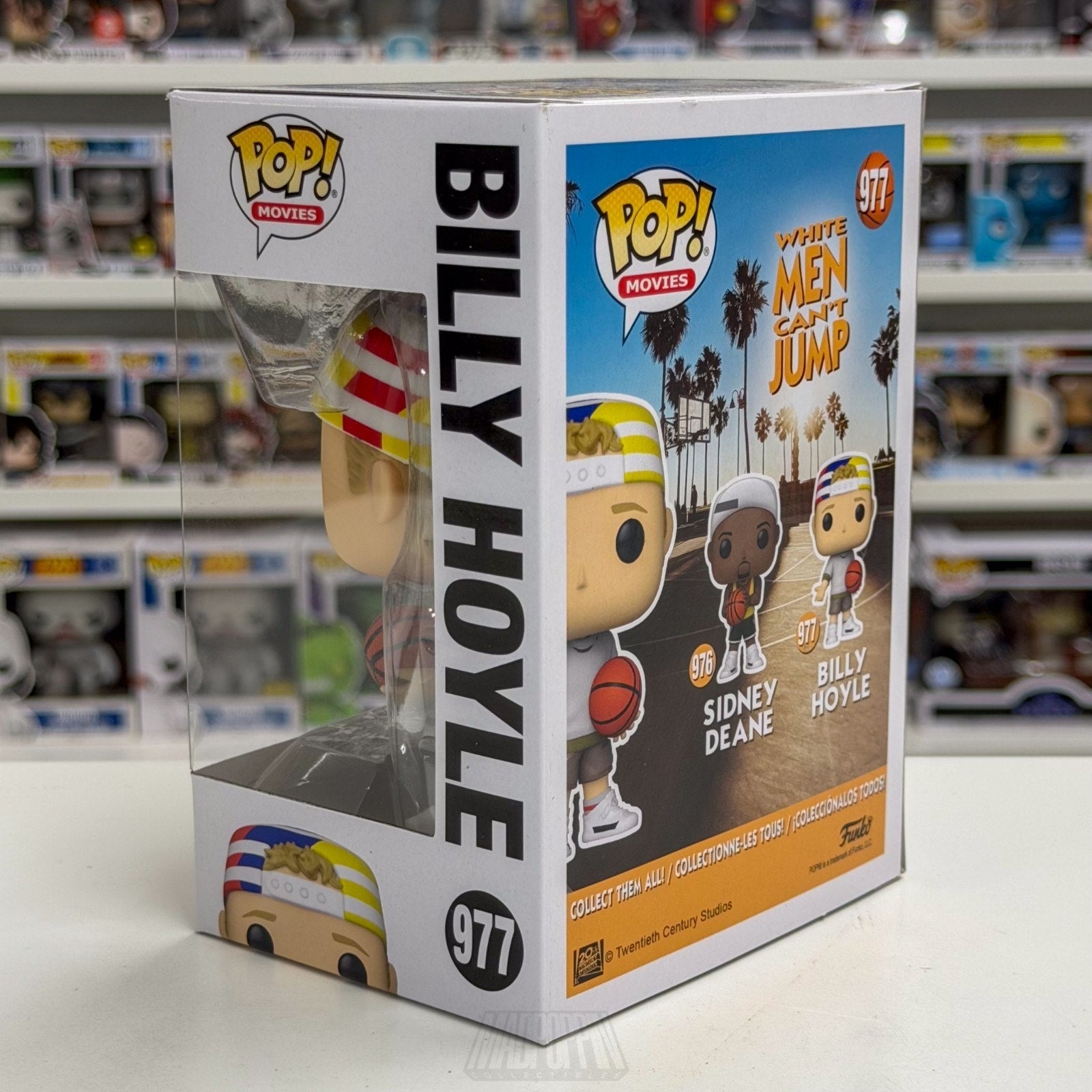 Funko Pop Movies White Men Can't Jump Billy Hoyle Basketball Toy Vinyl Figure
