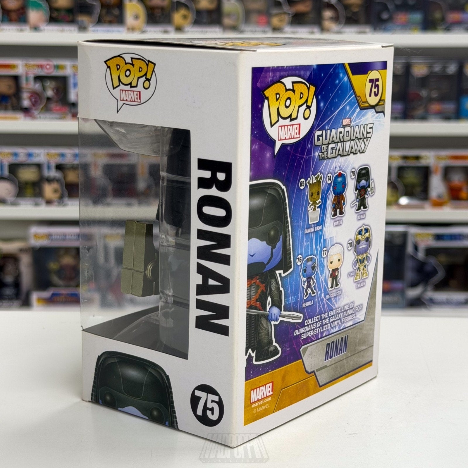 Funko Pop Marvel Guardians of the Galaxy Ronan the Accuser 75 Toy Vinyl Figure