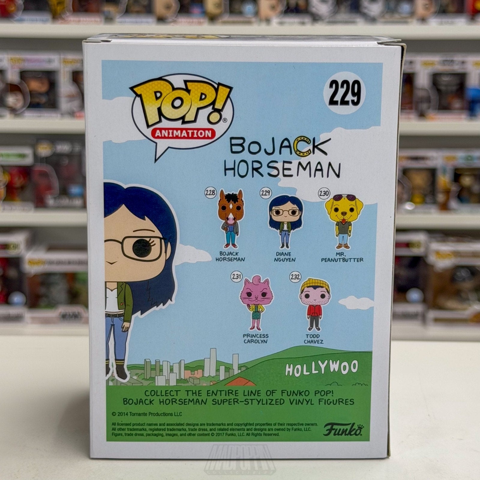 Funko Pop Animation Bojack Horseman Diane Nguyen 229 Netflix Toy Vinyl Figure