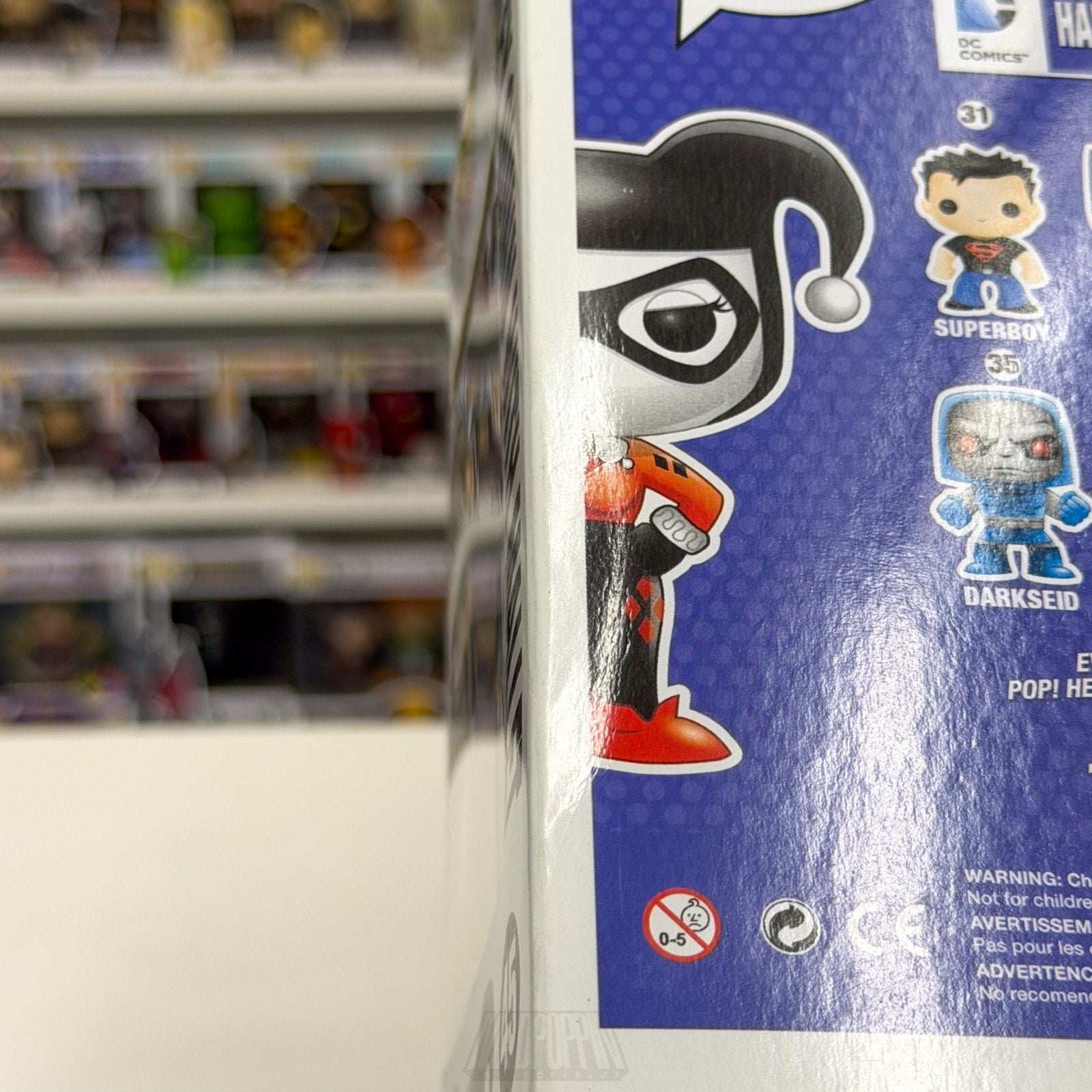 Funko Pop DC Comics Harley Quinn w/Mallet 45 Batman Joker Villain Vinyl Figure