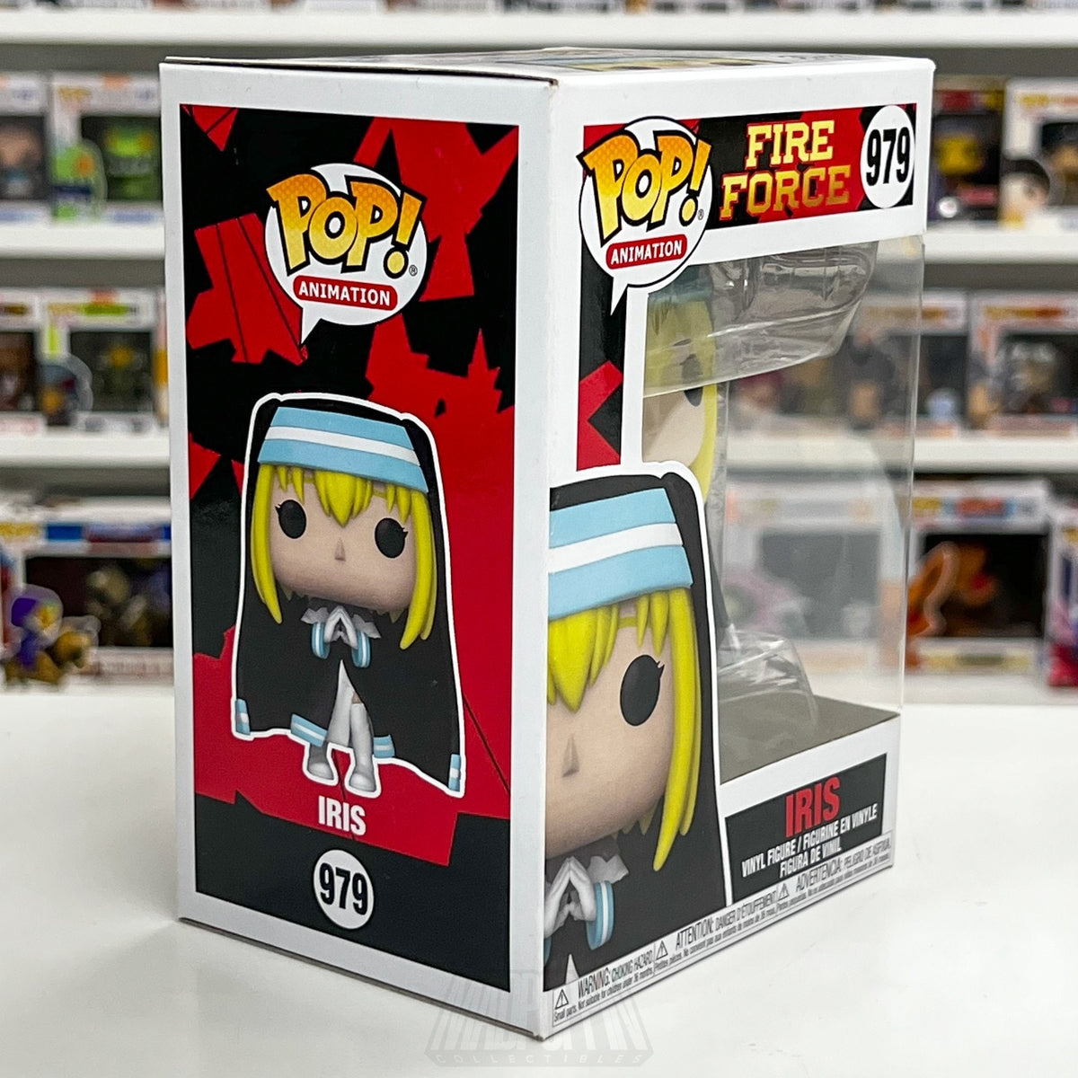 Funko Pop Anime Fire Force Sister Iris 979 Holy Japanese Manga Toy Vinyl Figure