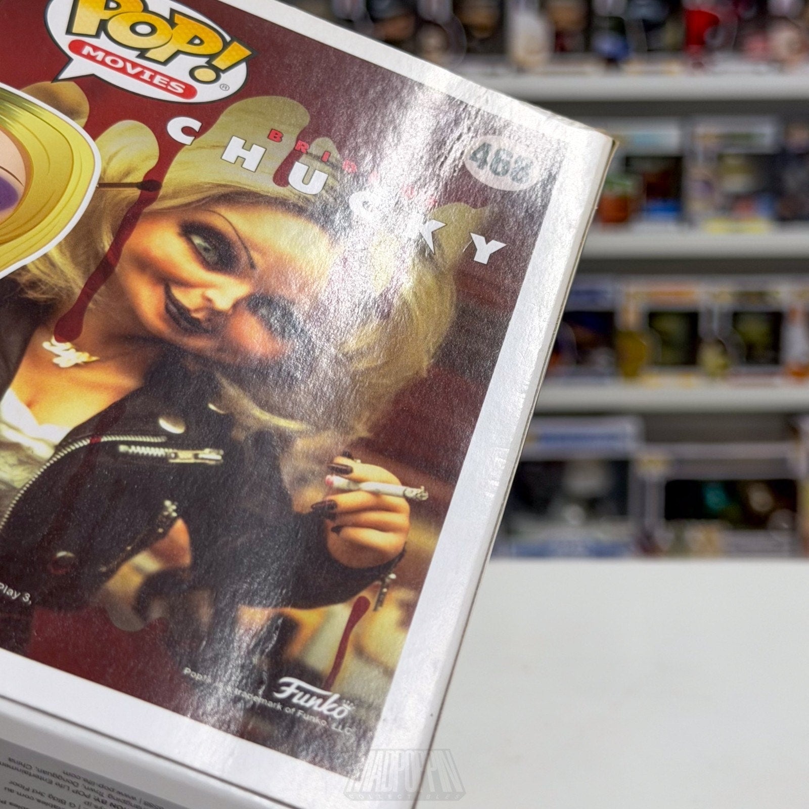 Funko Pop Movies Bride of Chucky Tiffany 468 Horror Childs Play Toy Vinyl Figure
