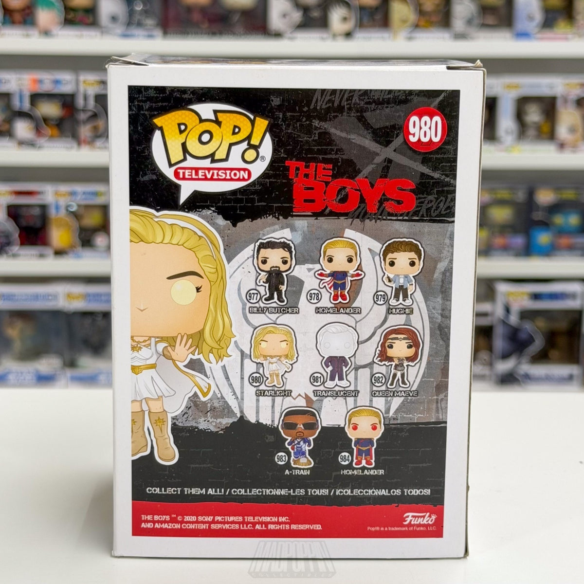 Funko Pop TV The Boys Starlight 980 Girl Next Door Vought Seven Toy Vinyl Figure
