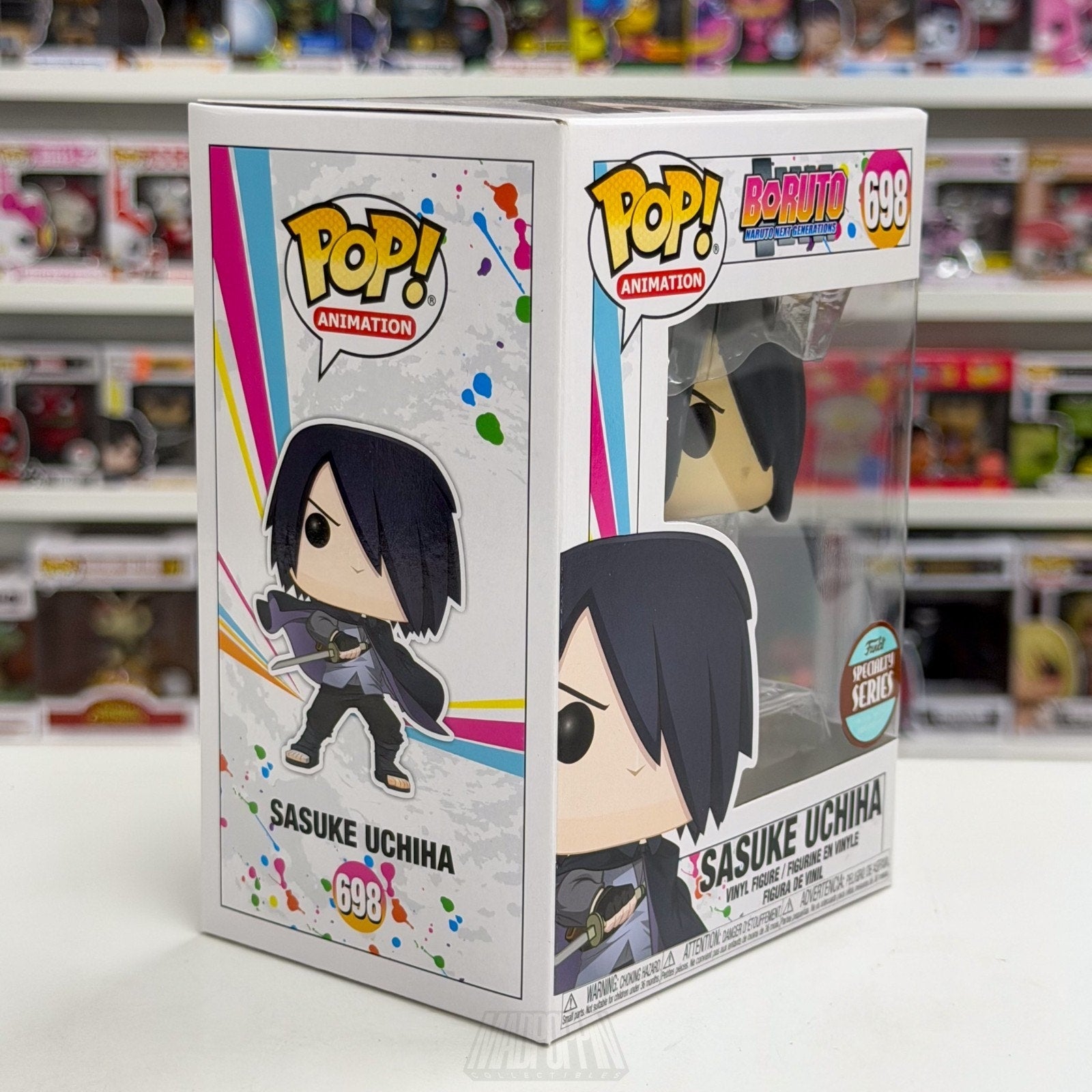 Funko Pop Anime Boruto Naruto Next Generations Sasuke Uchiha 698 Vinyl Figure