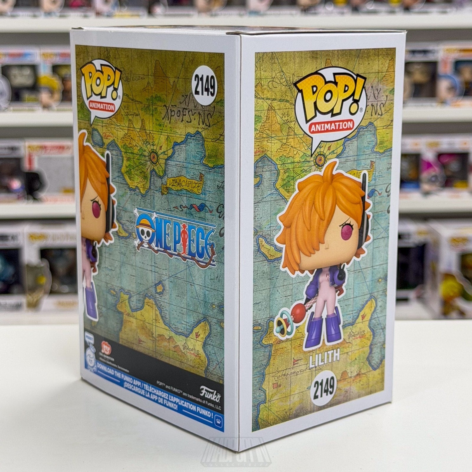 Funko Pop Anime One Piece Lilith Target 2149 Vegapunk Toy Manga Vinyl Figure