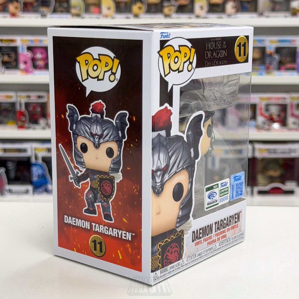 Funko Pop TV HBO House of the Dragon Daemon Targaryen WonderCon 11 Vinyl Figure